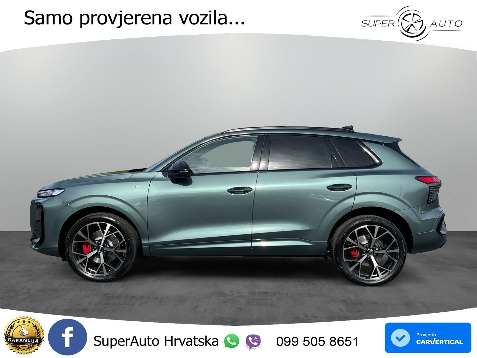 Audi Q3 2.0 TFSI (265 KS) quattro S tronic S line MATRIX+GR SJED+KAM