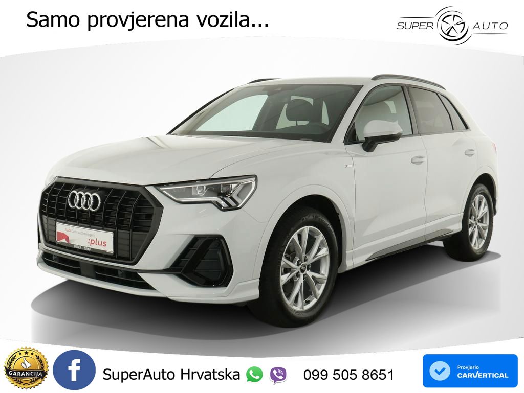 Audi Q3 35 TFSI (150 KS) S tronic S line LED+GR SJED+ACC