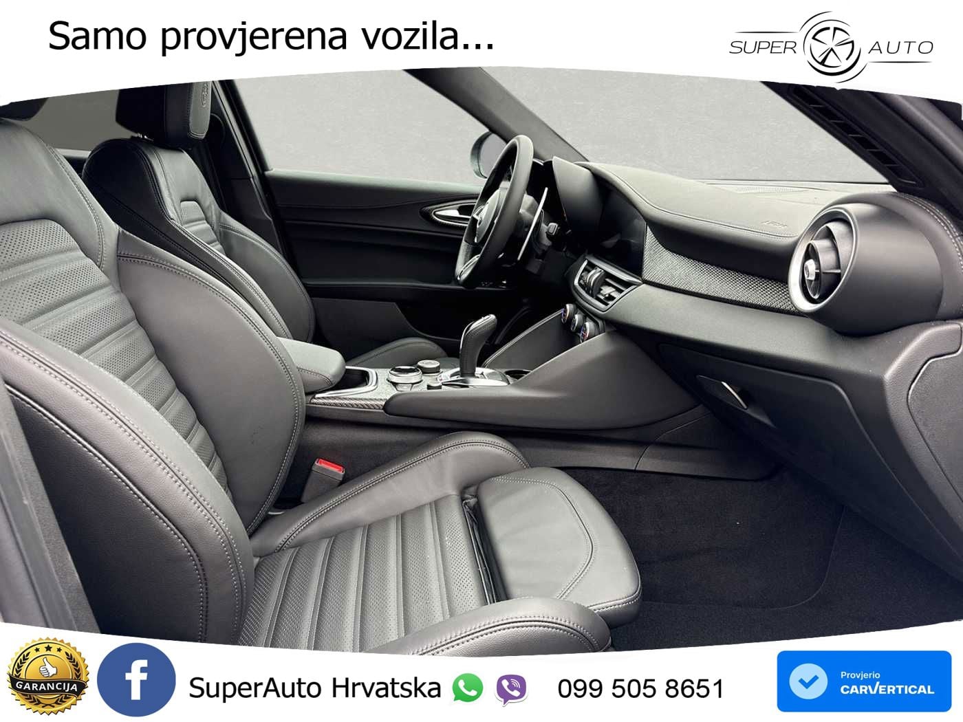 Alfa Romeo Giulia Quadrifoglio 2.9 V6 Bi-Turbo (520 KS) Automatic LED+GR SJED+ACC