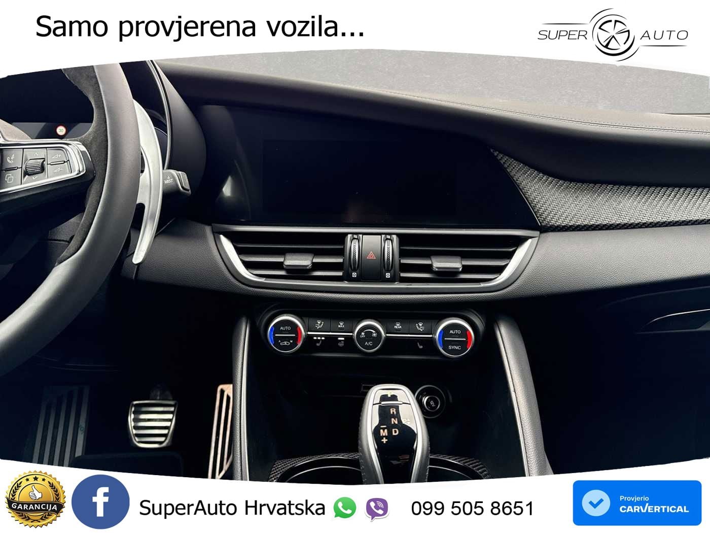 Alfa Romeo Giulia Quadrifoglio 2.9 V6 Bi-Turbo (520 KS) Automatic LED+GR SJED+ACC