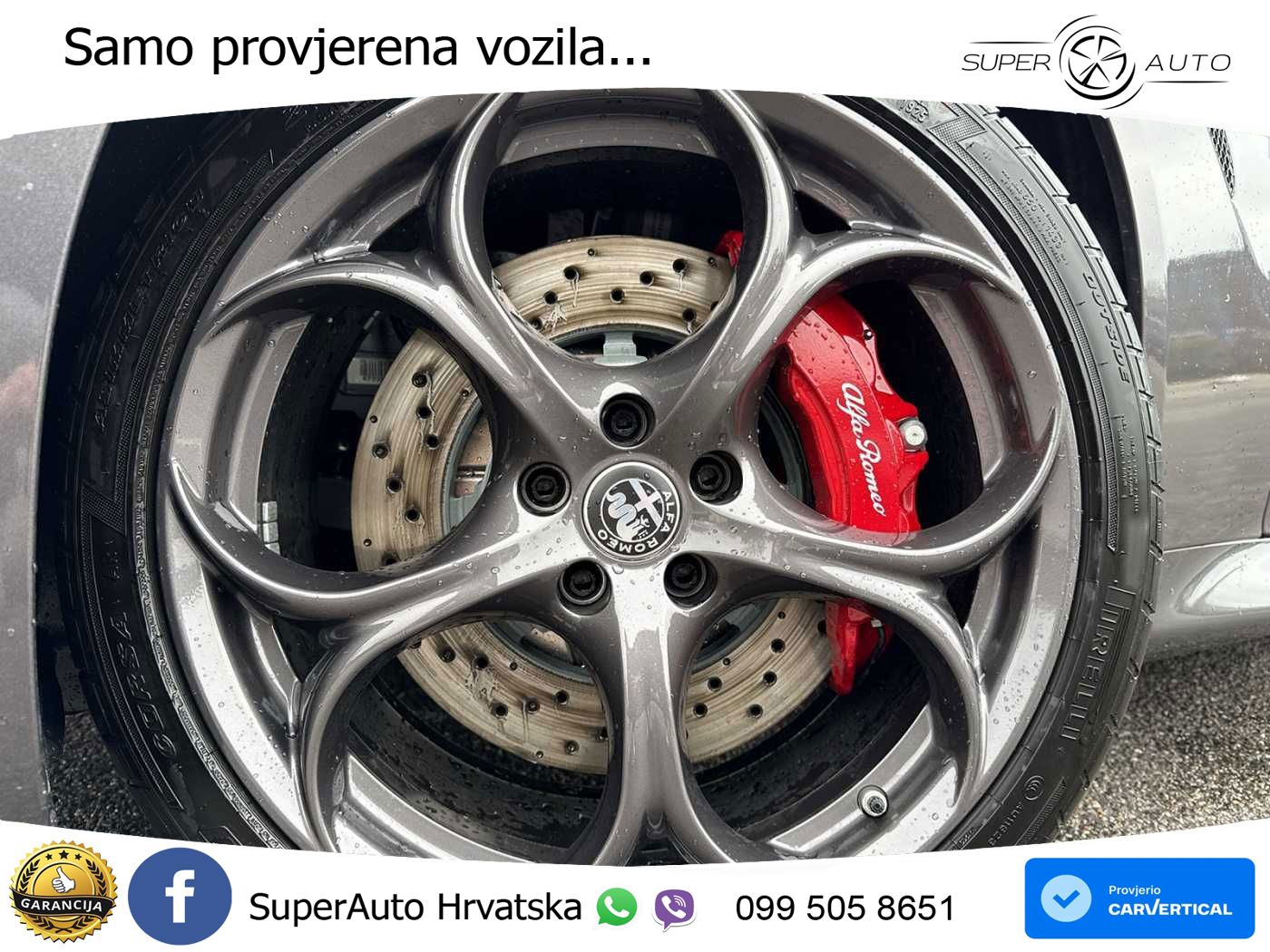 Alfa Romeo Giulia Quadrifoglio 2.9 V6 Bi-Turbo (520 KS) Automatic LED+GR SJED+ACC