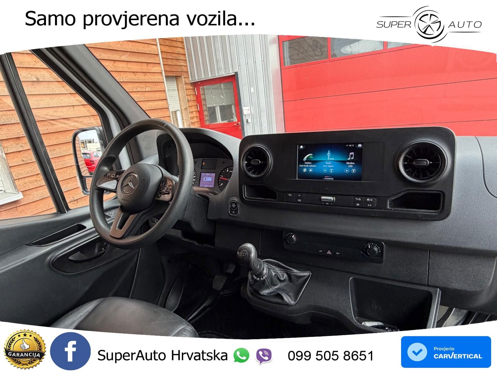 Mercedes-Benz Sprinter III Kasten 211 L2 Leder Kamera 114 KS
