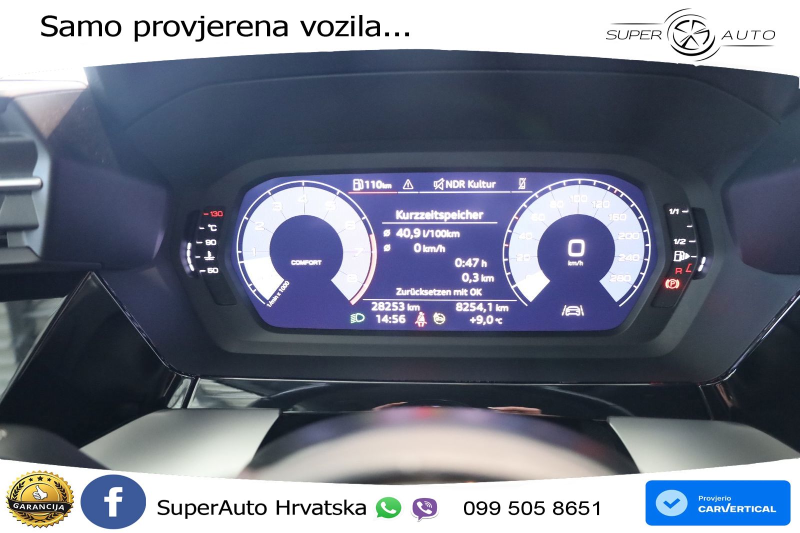 Audi A3 35 TFSI (150 KS) LED+GR SJED+ACC