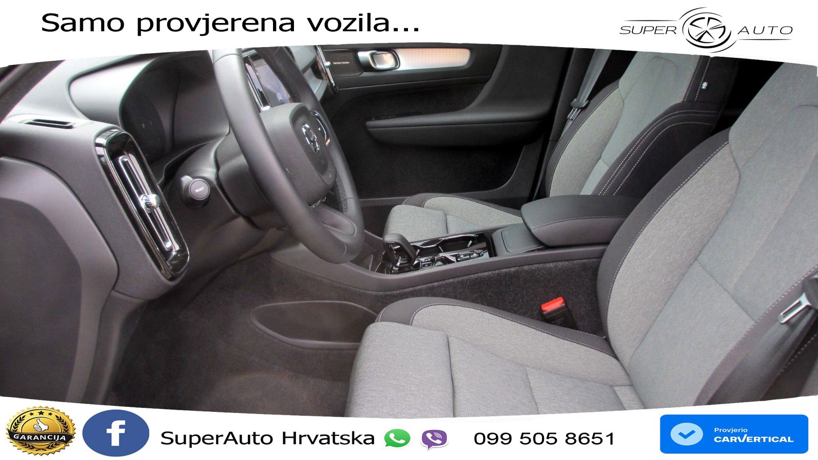 Volvo XC40 2.0 B3 163 KS Automatic LED+GR SJED+ACC