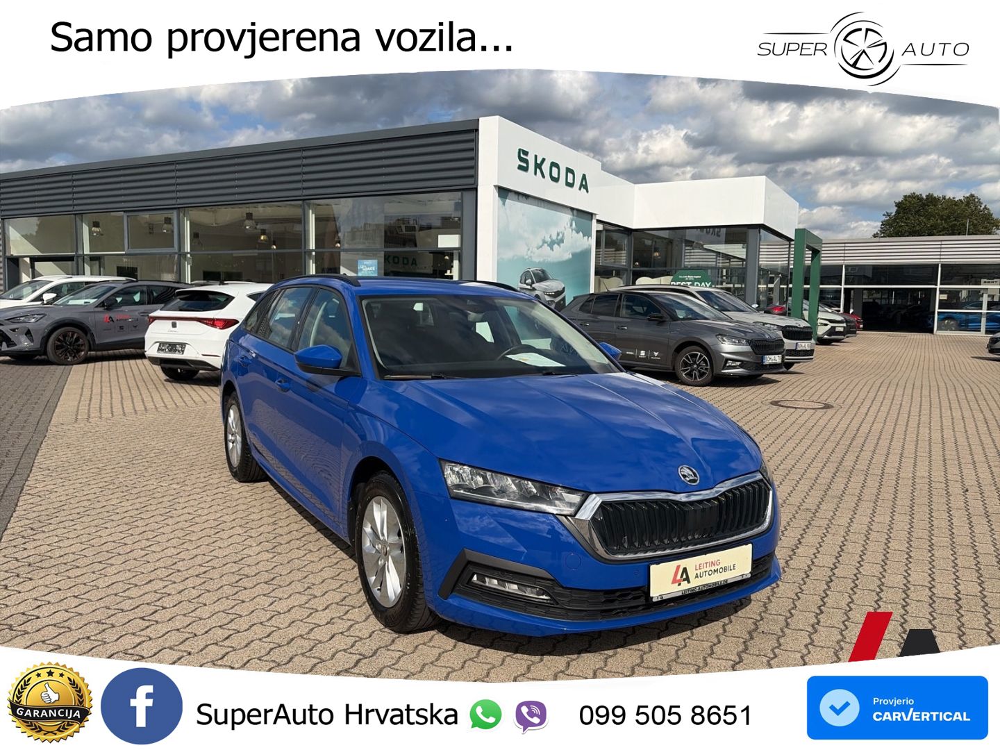 Škoda Octavia Combi 2.0 TDI (116 KS) LED+GR SJED+ACC