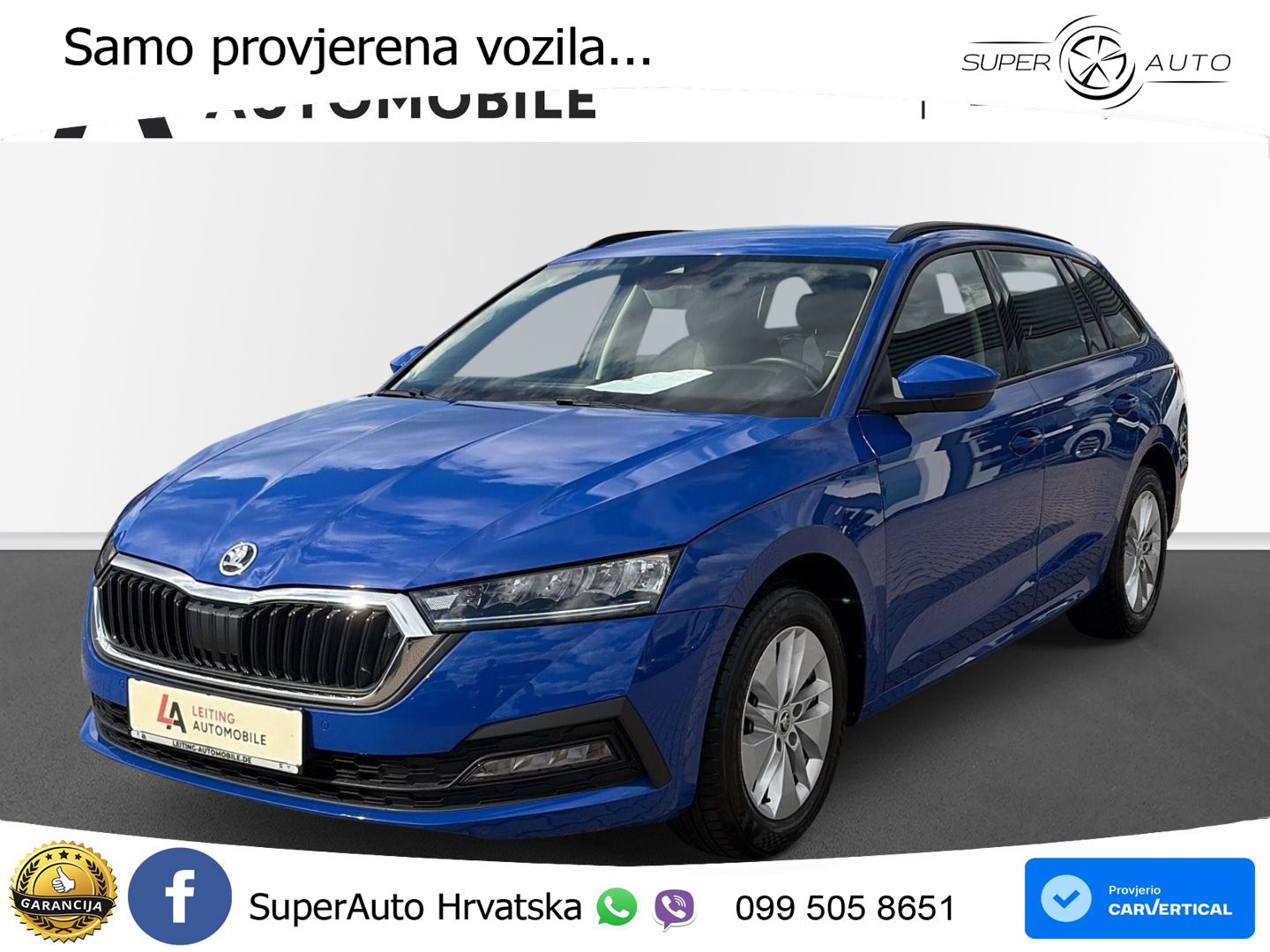 Škoda Octavia Combi 2.0 TDI (116 KS) LED+GR SJED+ACC