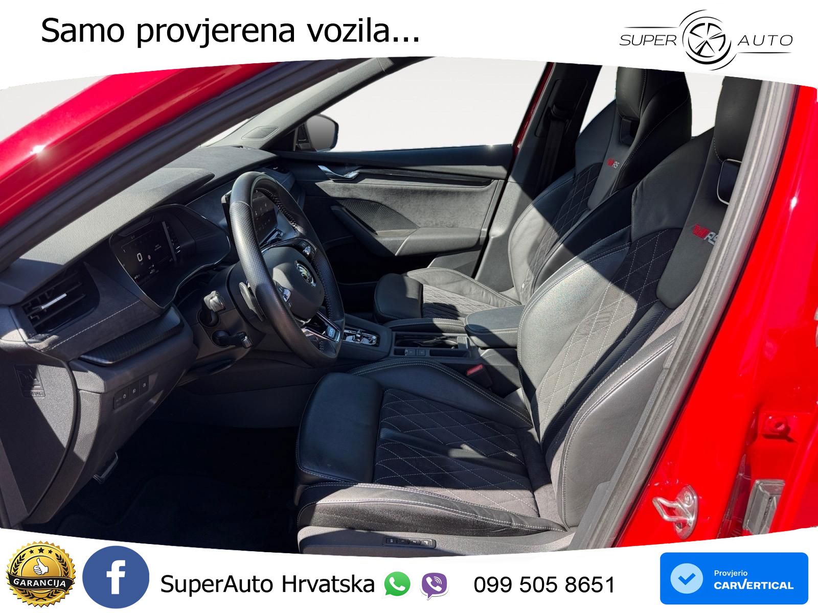 Škoda Octavia Combi RS 2.0 TDI (200 KS) DSG LED+GR SJED+ACC