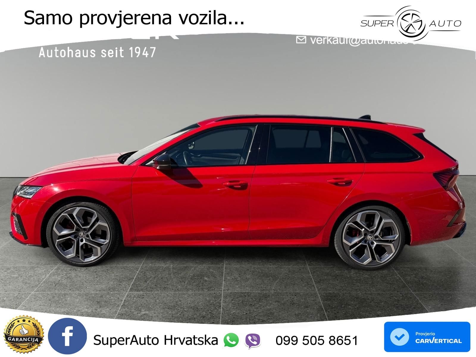 Škoda Octavia Combi RS 2.0 TDI (200 KS) DSG LED+GR SJED+ACC