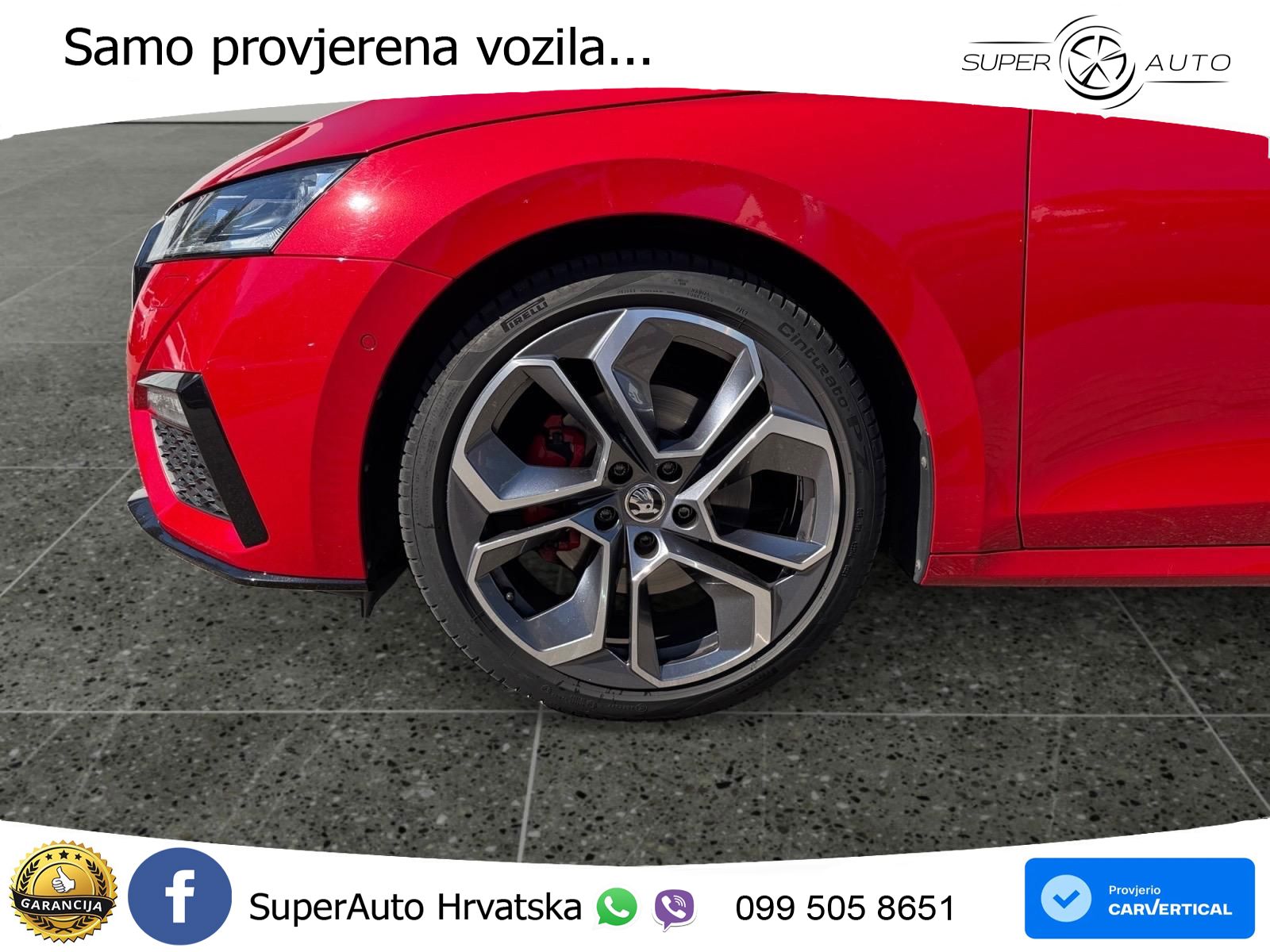 Škoda Octavia Combi RS 2.0 TDI (200 KS) DSG LED+GR SJED+ACC