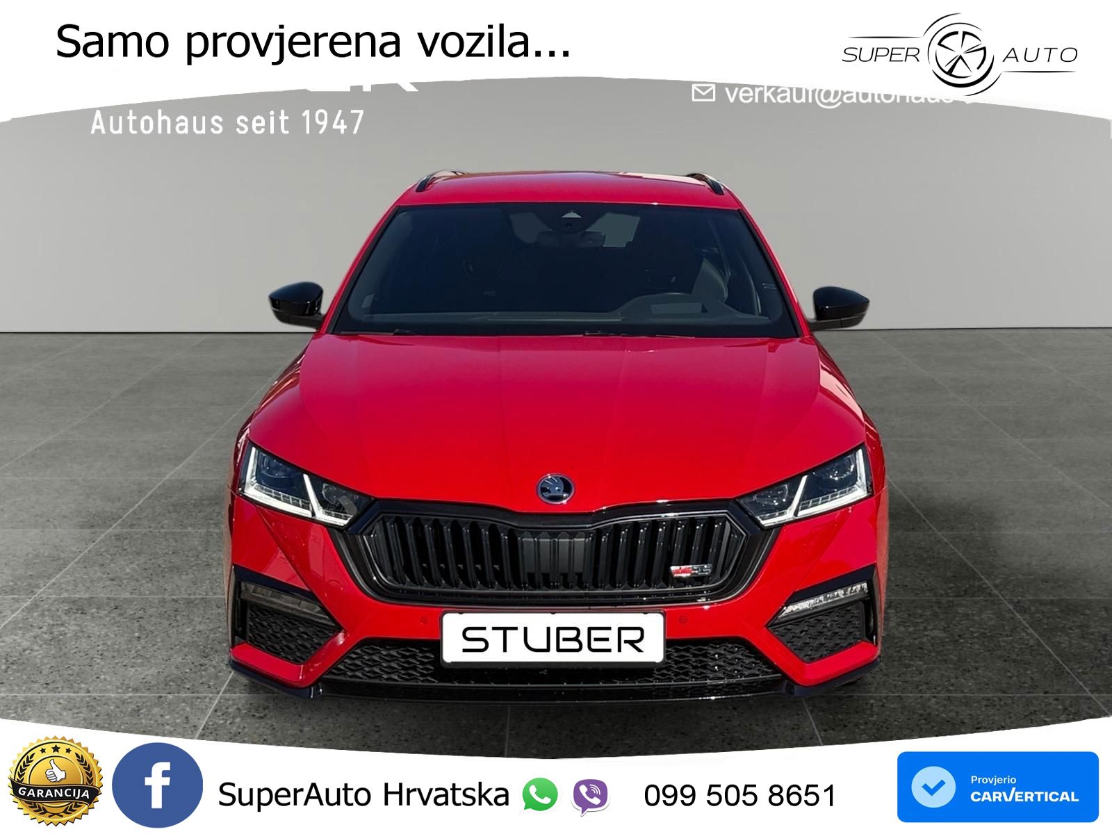 Škoda Octavia Combi RS 2.0 TDI (200 KS) DSG LED+GR SJED+ACC