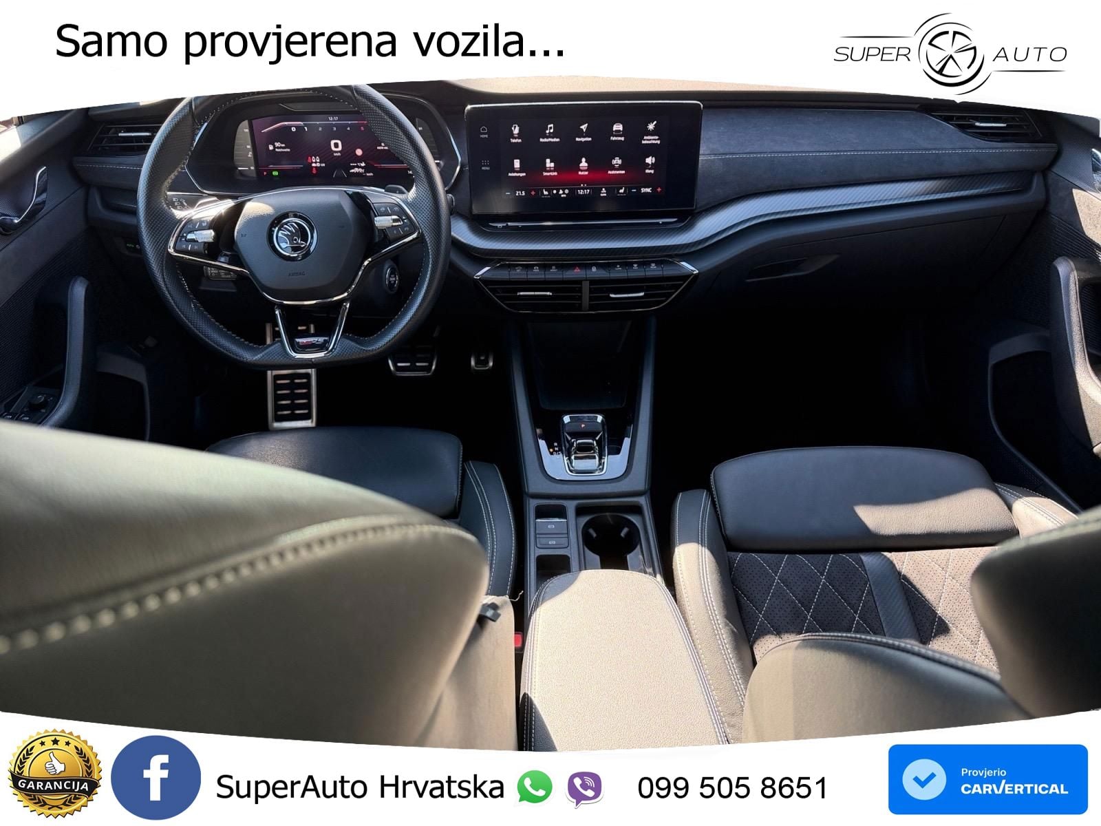 Škoda Octavia Combi RS 2.0 TDI (200 KS) DSG LED+GR SJED+ACC