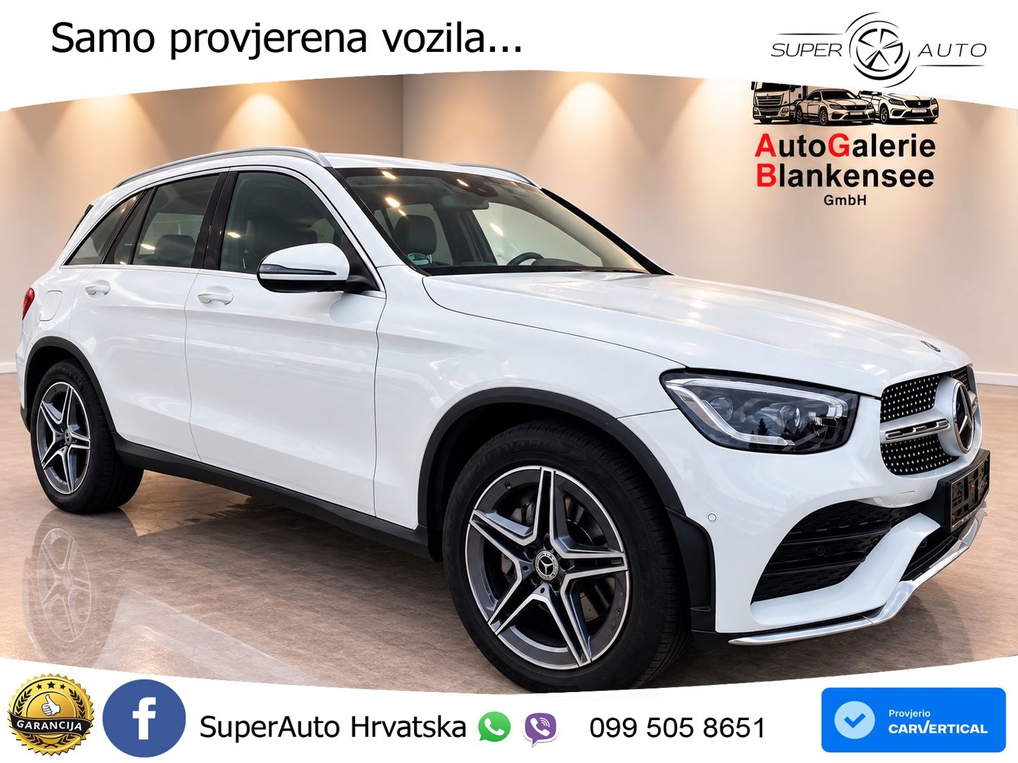 Mercedes GLC 300d (245 KS) 4MATIC G-TRONIC AMG LED+GR SJED+ACC