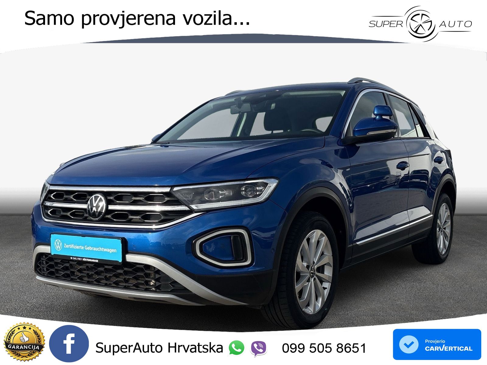 Volkswagen T-Roc 2.0 TDI (116 KS) LED+GR SJED+ACC