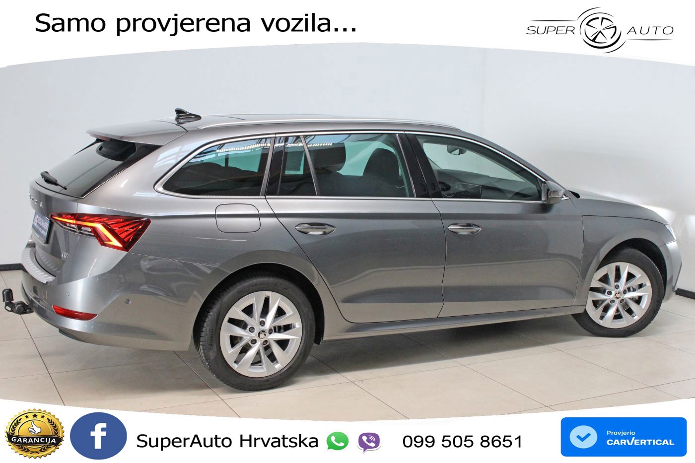 Škoda Octavia Combi iV 1.4 TSI (204 KS) DSG MATRIX+GR SJED+KAM