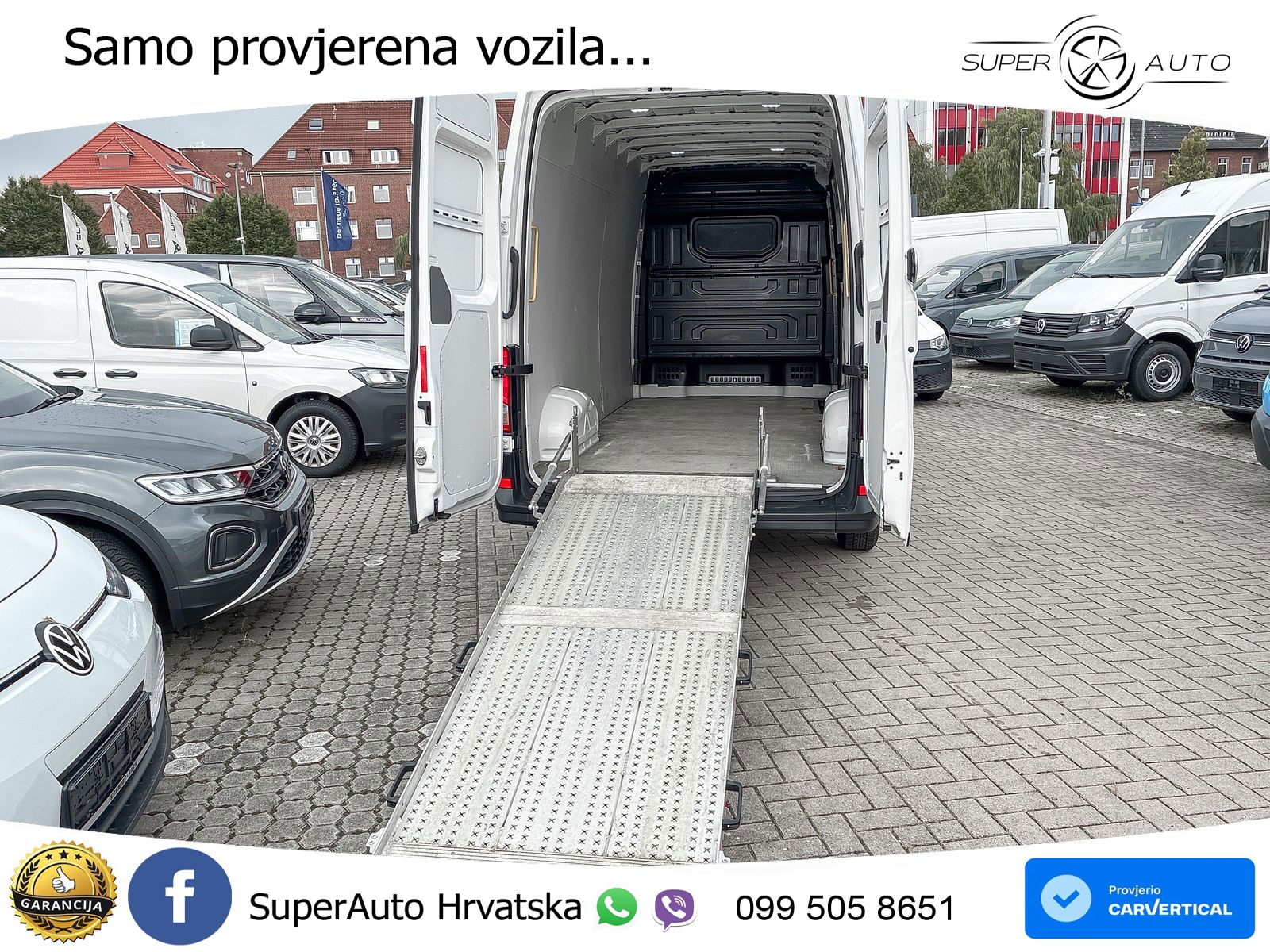 Volkswagen Crafter 35 2.0 TDI L3H2 ALU-Auffahrrampe KAMERA 177 KS