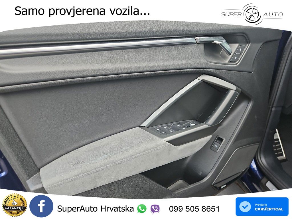 Audi Q3 II Sportback 40 TFSI (190 KS) quattro S tronic S line LED+GR SJED+ACC