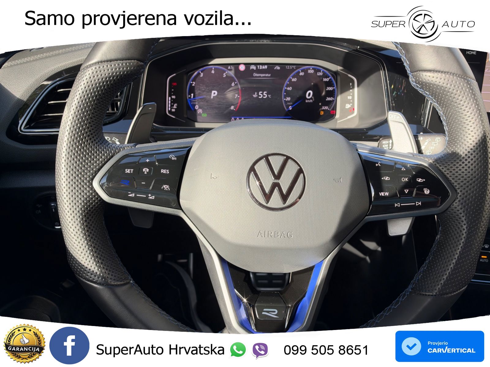 Volkswagen T-Roc R 2.0 TSI (300 KS) OPF 4M DSG LED+GR SJED+ACC
