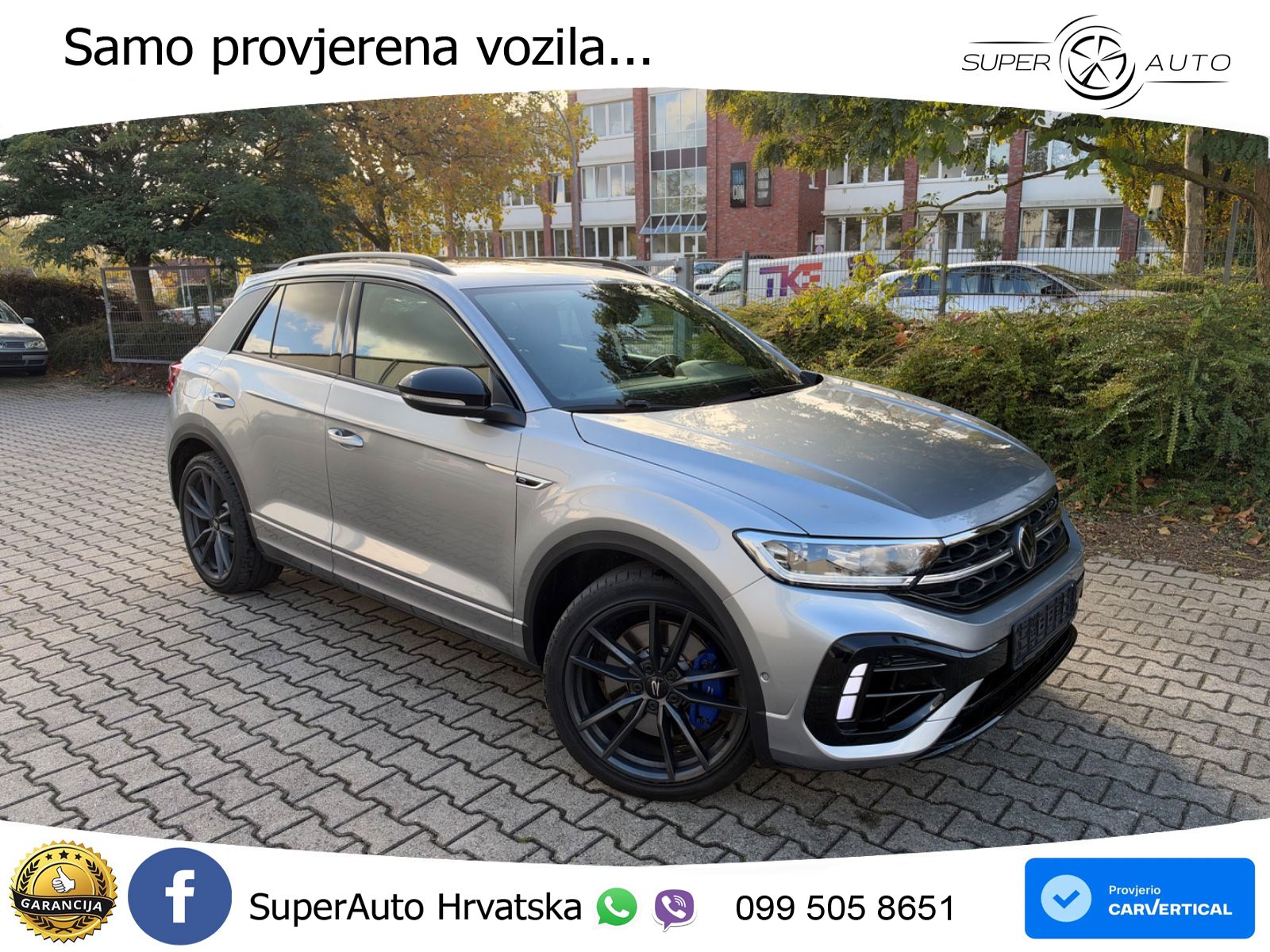 Volkswagen T-Roc R 2.0 TSI (300 KS) OPF 4M DSG LED+GR SJED+ACC