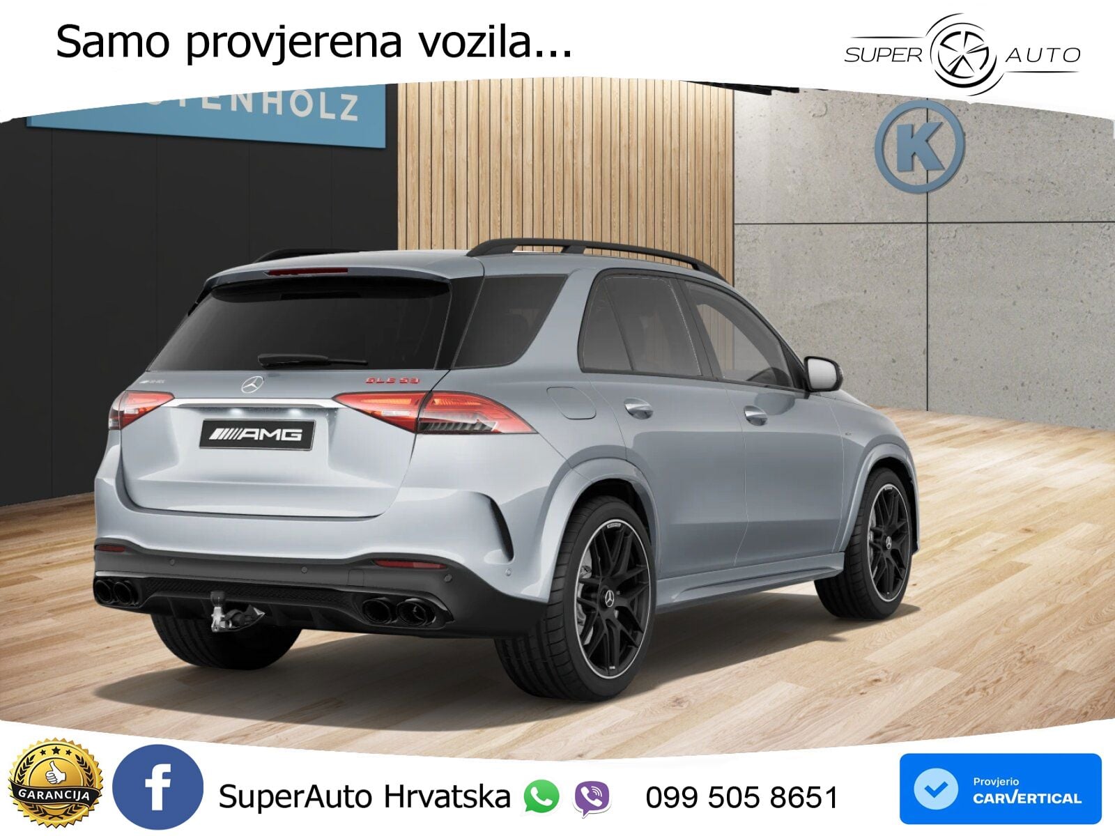 Mercedes AMG GLE 53 (544 KS) Hybrid 4MATIC+ 9G-TRONIC ACC+HEAD+4xGR SJED+360+PANO