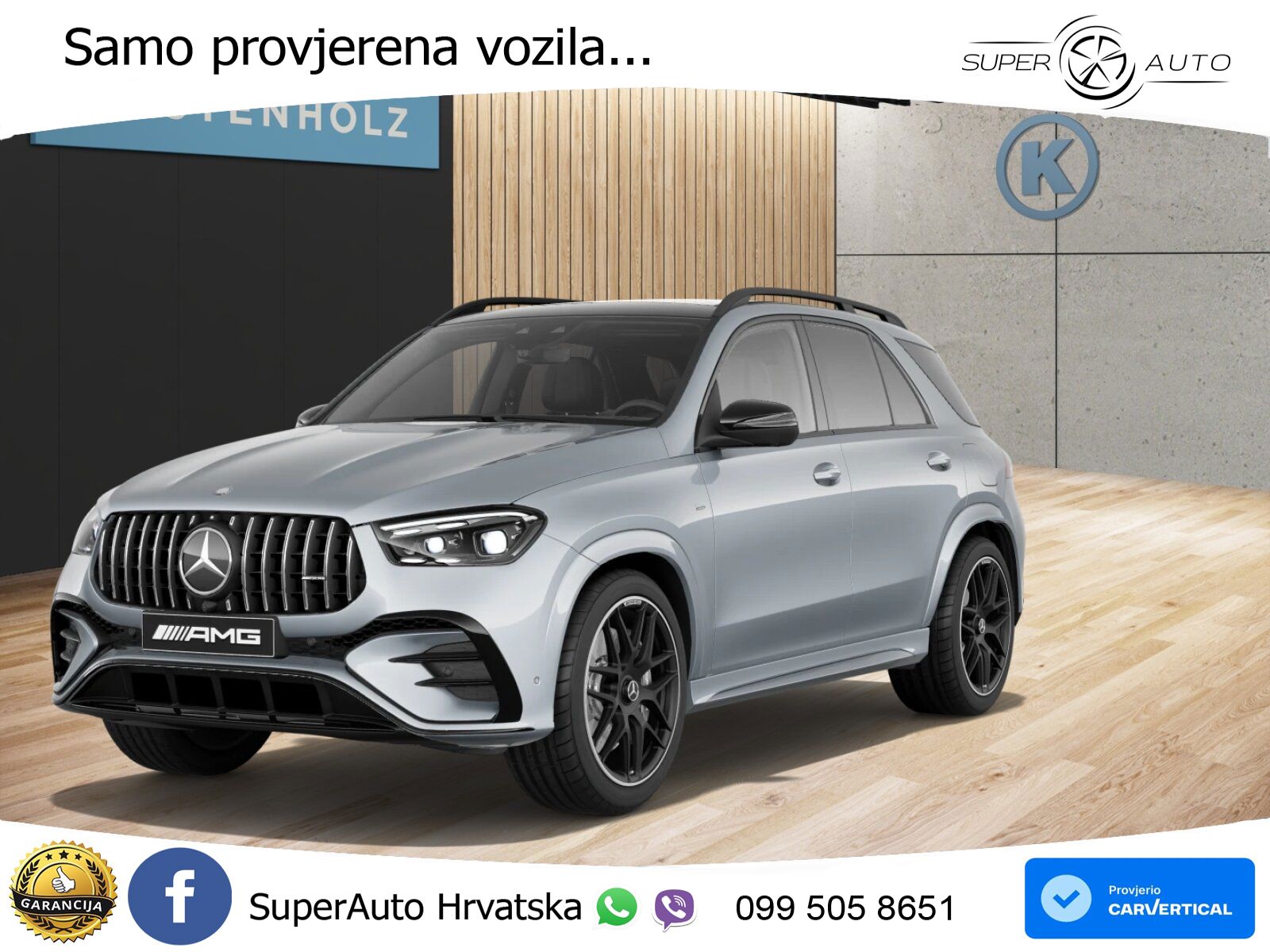 Mercedes AMG GLE 53 (544 KS) Hybrid 4MATIC+ 9G-TRONIC ACC+HEAD+4xGR SJED+360+PANO
