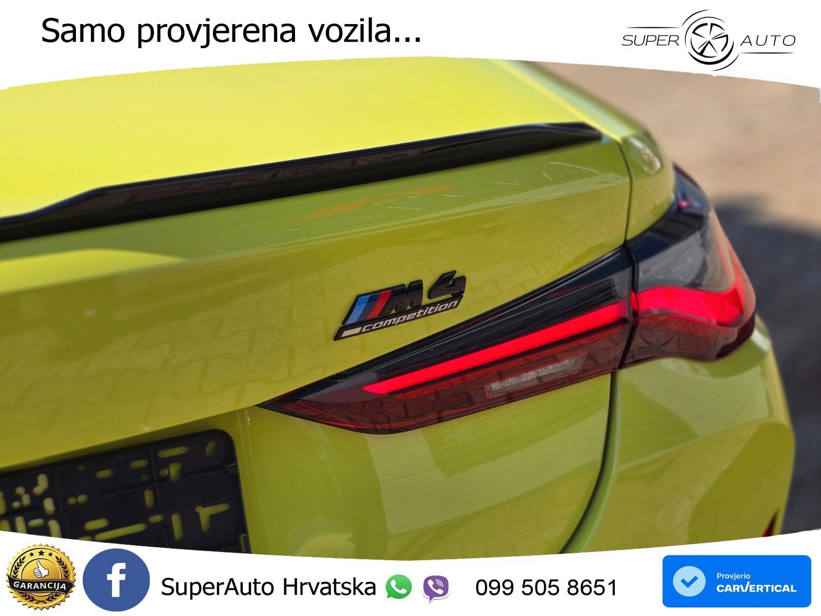 BMW M4 Competition 3.0 (510 KS) Steptronic