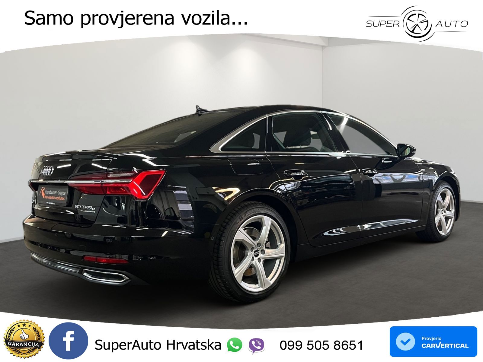 Audi A6 50 TFSIe (299 KS) quattro ultra S tronic S line LED+GR SJED+ACC