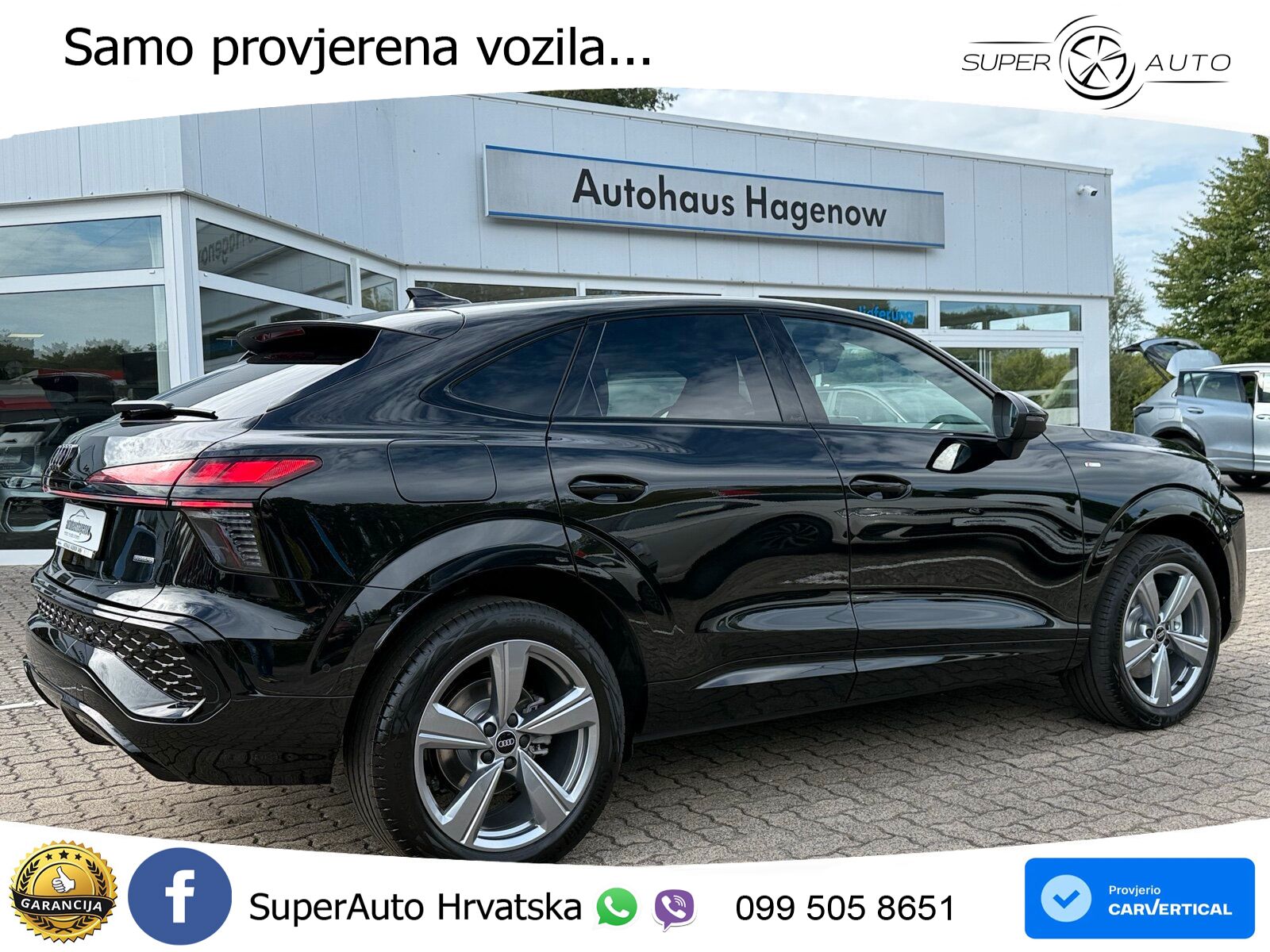 Audi Q3 III Sportback 2.0 TFSI (204 KS) quattro S tronic S line LED+GR SJED+ACC