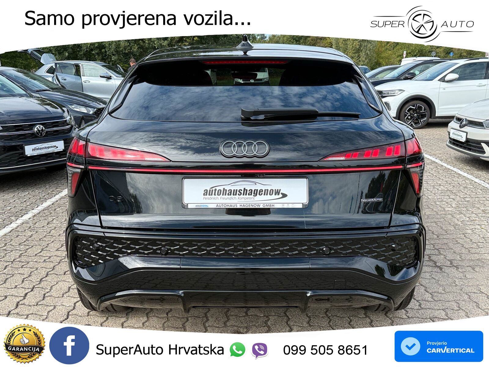 Audi Q3 III Sportback 2.0 TFSI (204 KS) quattro S tronic S line LED+GR SJED+ACC
