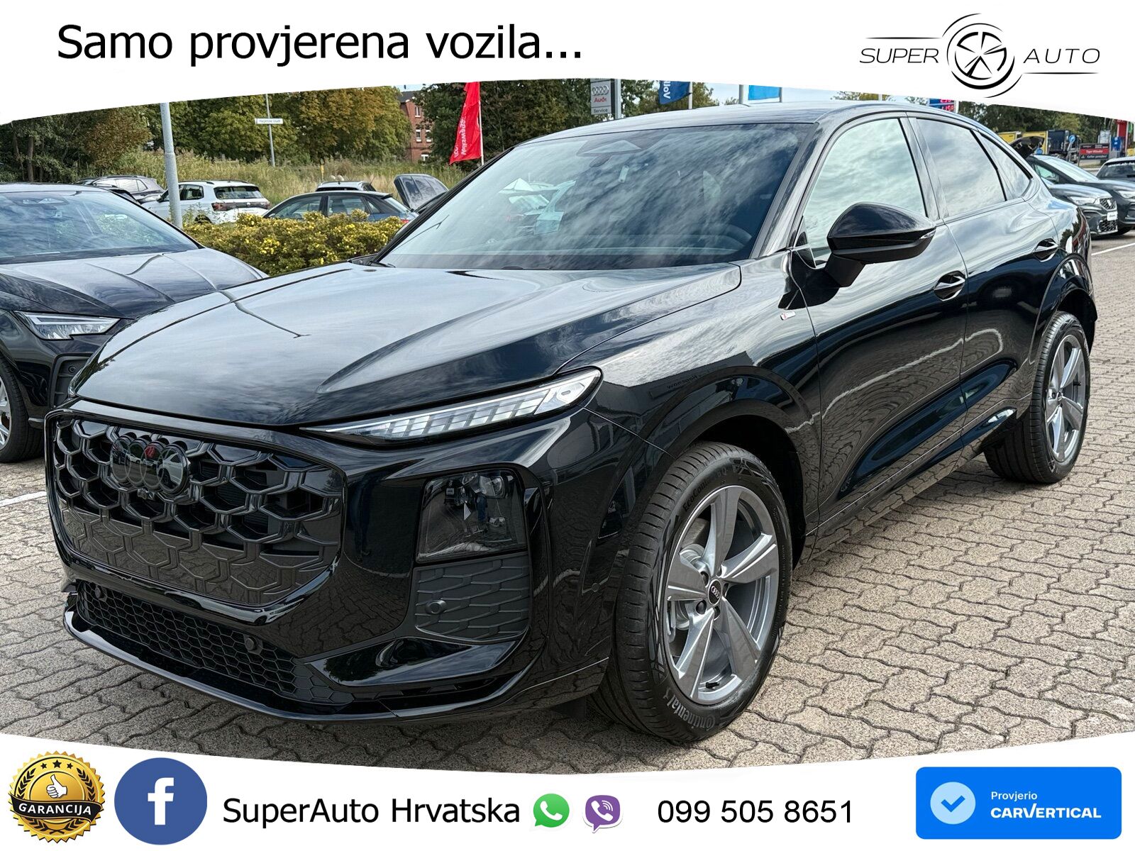 Audi Q3 III Sportback 2.0 TFSI (204 KS) quattro S tronic S line LED+GR SJED+ACC