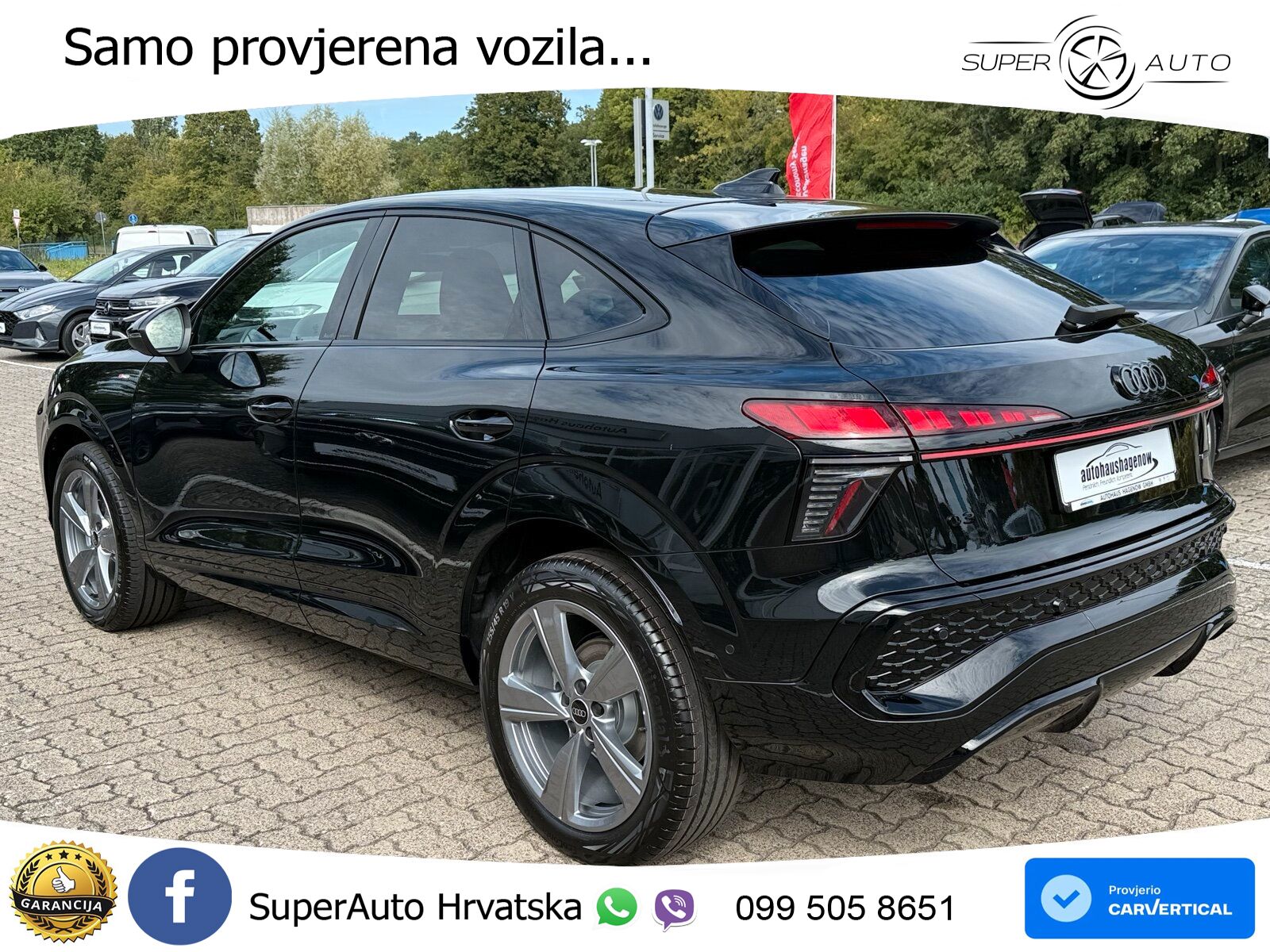 Audi Q3 III Sportback 2.0 TFSI (204 KS) quattro S tronic S line LED+GR SJED+ACC