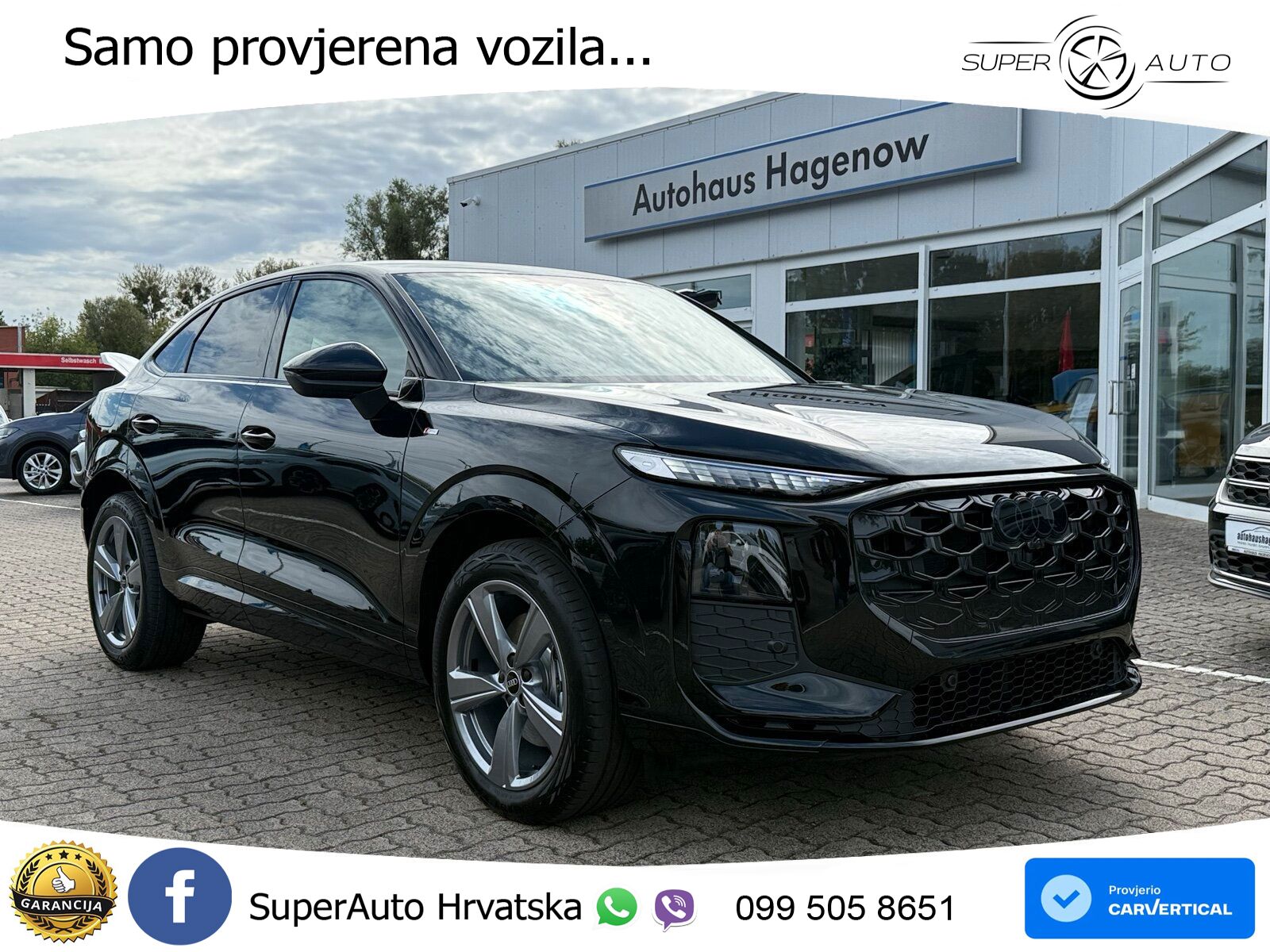 Audi Q3 III Sportback 2.0 TFSI (204 KS) quattro S tronic S line LED+GR SJED+ACC