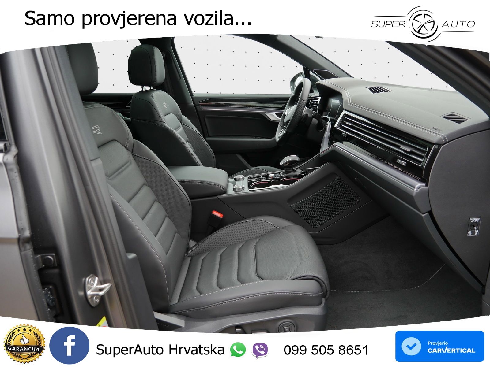Volkswagen Touareg 3.0 V6 TDI (286 KS) 4MOTION Tiptronic ZRAČNI+ACC+GR SJED+KAM+PANO