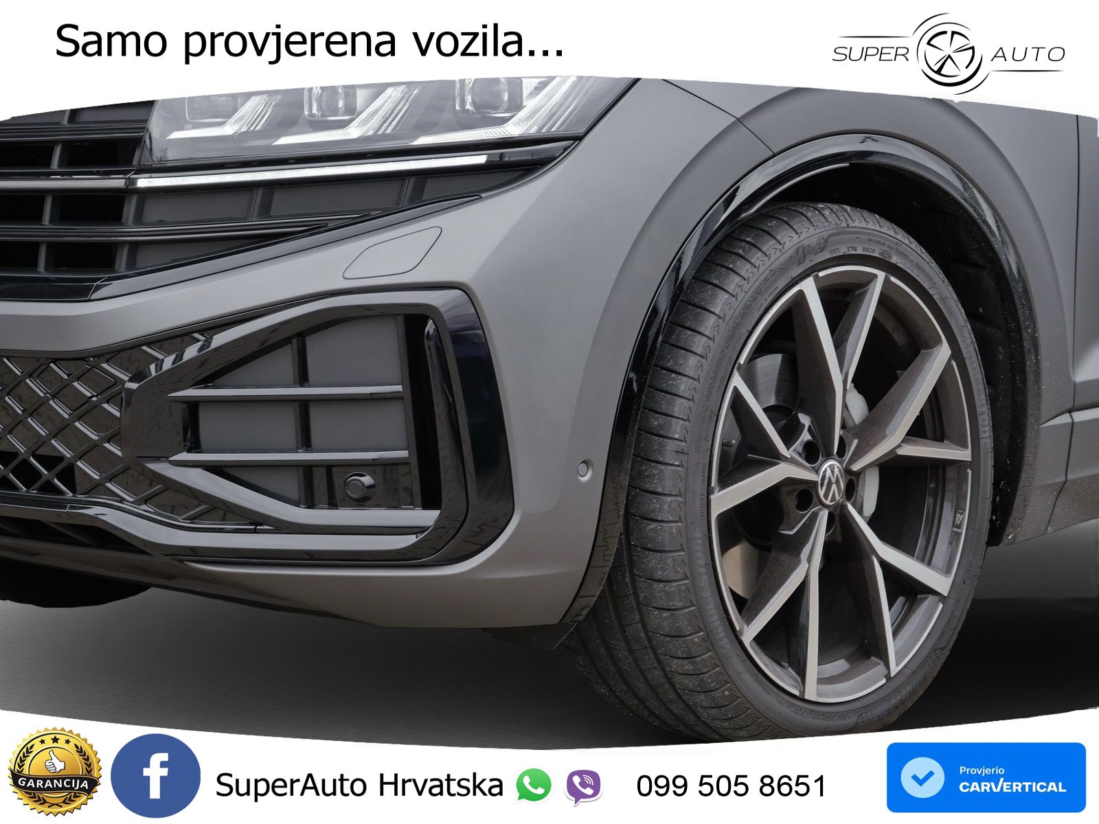 Volkswagen Touareg 3.0 V6 TDI (286 KS) 4MOTION Tiptronic ZRAČNI+ACC+GR SJED+KAM+PANO