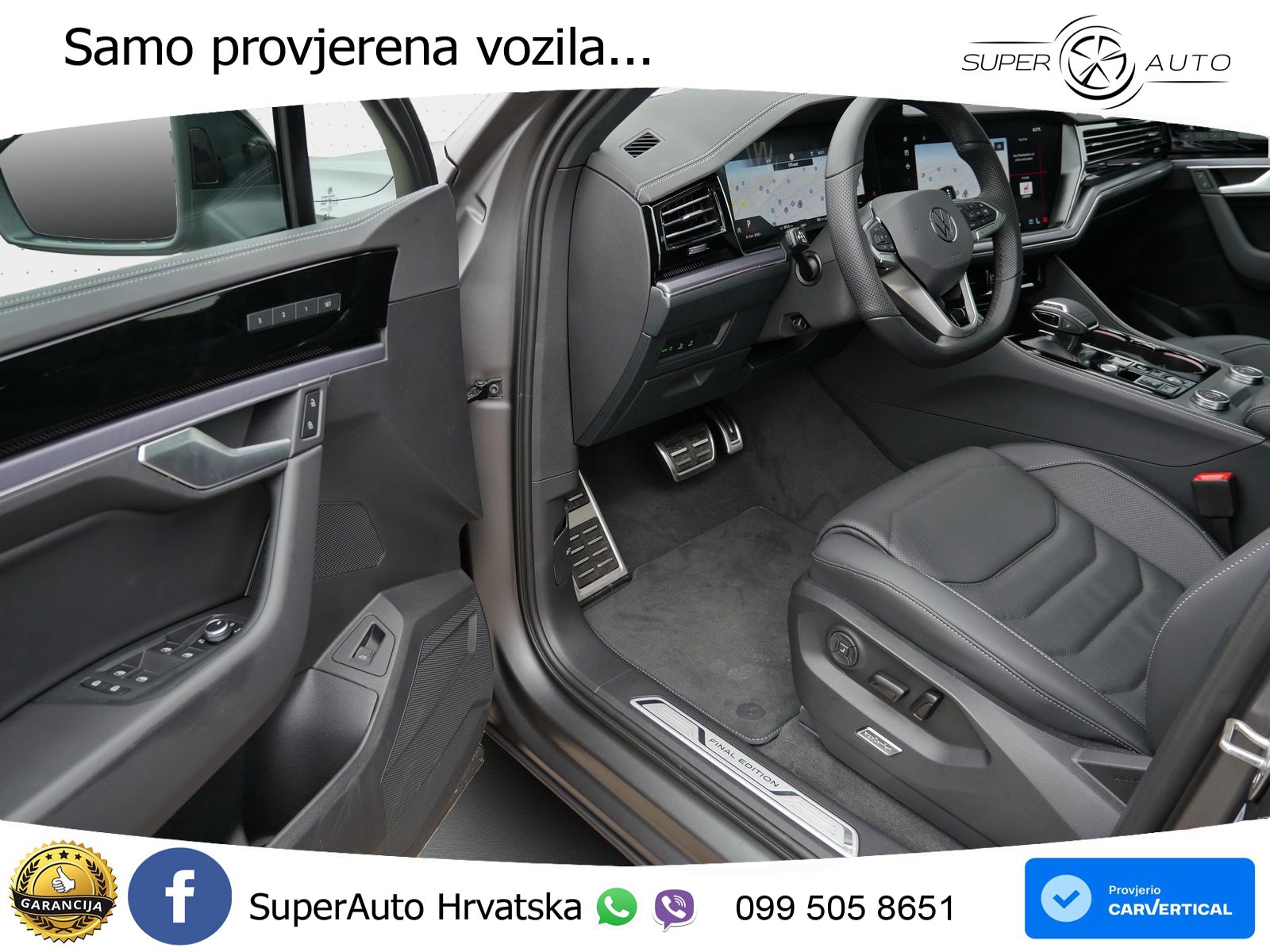 Volkswagen Touareg 3.0 V6 TDI (286 KS) 4MOTION Tiptronic ZRAČNI+ACC+GR SJED+KAM+PANO