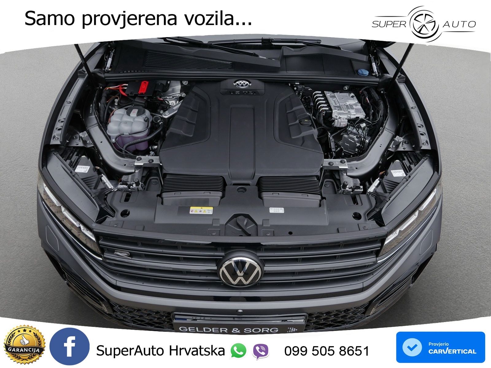 Volkswagen Touareg 3.0 V6 TDI (286 KS) 4MOTION Tiptronic ZRAČNI+ACC+GR SJED+KAM+PANO