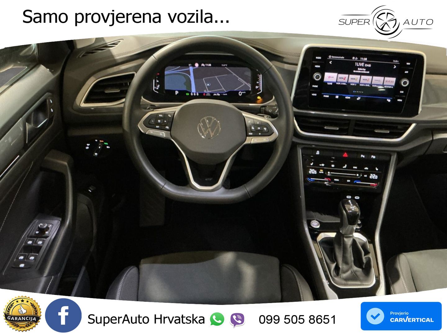 Volkswagen T-Roc 1.5 TSI (150 KS) DSG LED+GR SJED+ACC