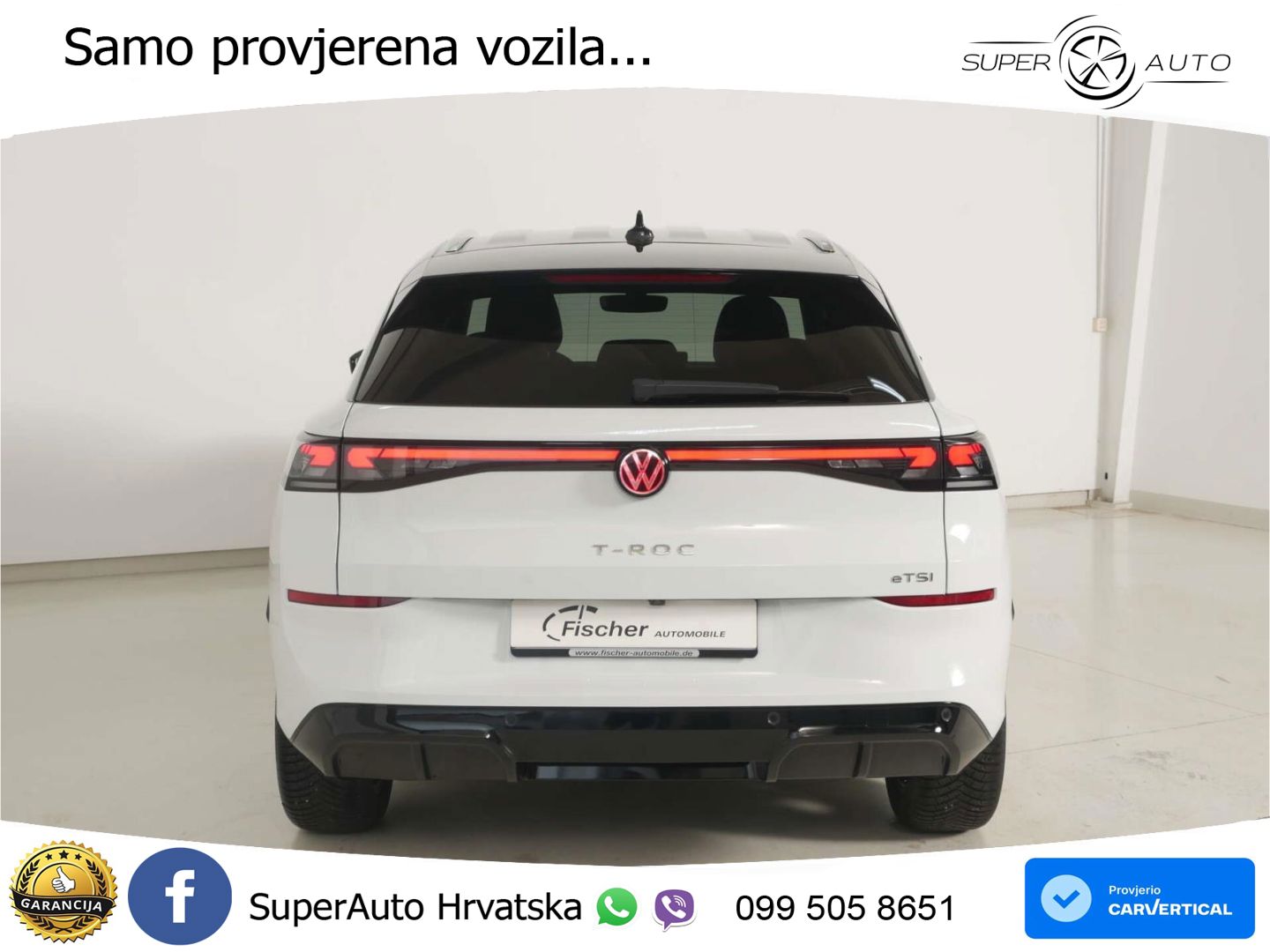 Volkswagen T-Roc 1.5 eTSI (150 KS)  DSG R-Line LED+GR SJED+ACC