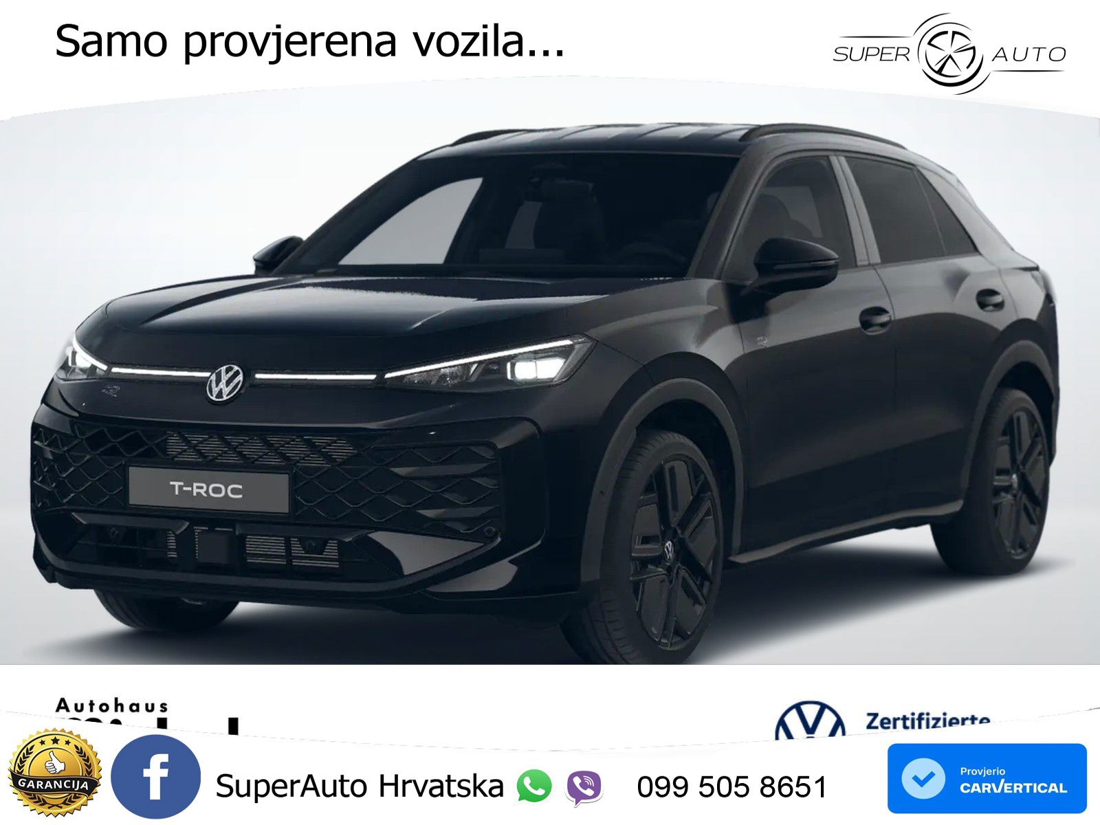Volkswagen T-Roc 1.5 eTSI (150 KS)  DSG R-Line LED+GR SJED+ACC