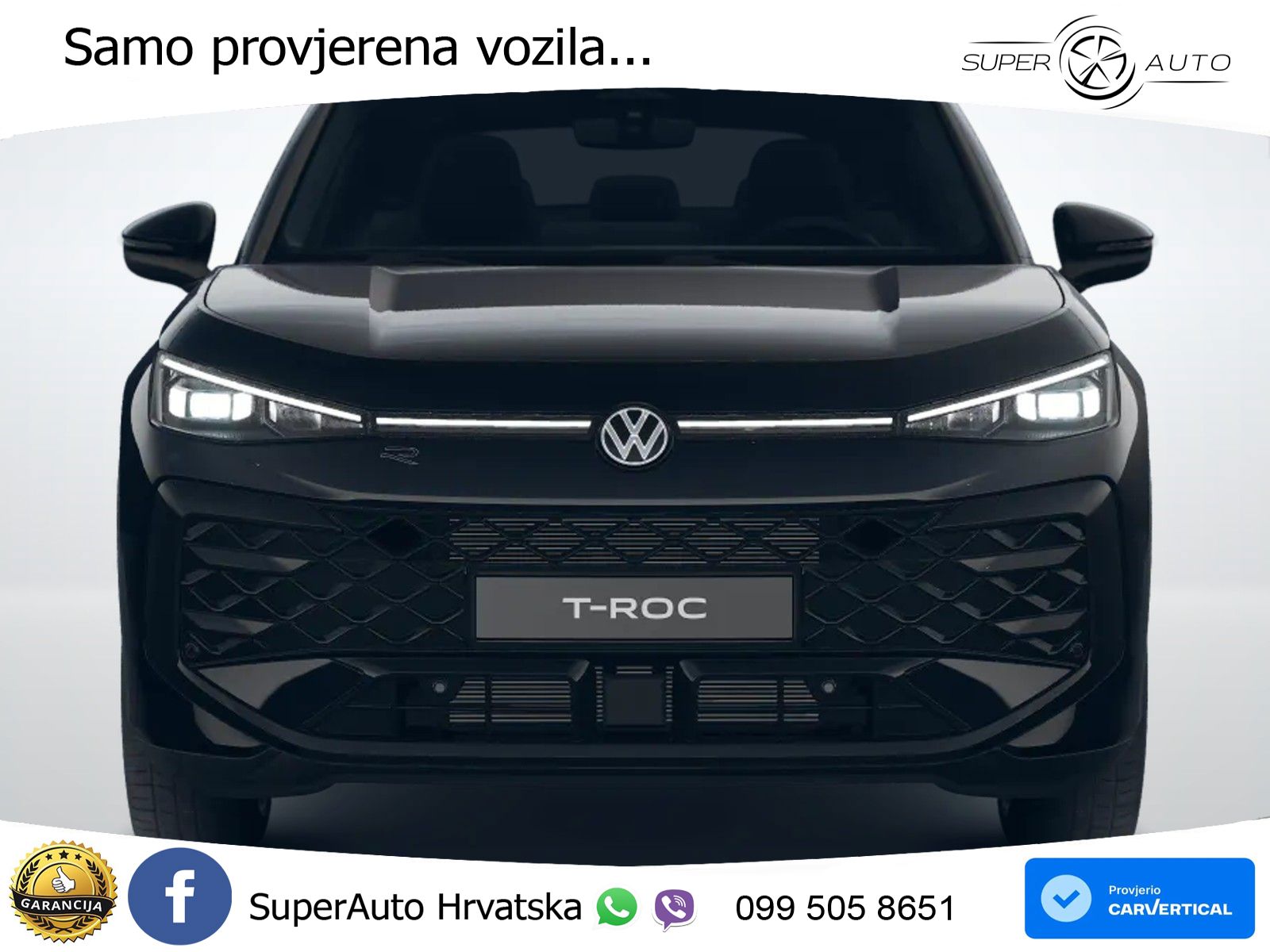 Volkswagen T-Roc 1.5 eTSI (150 KS)  DSG R-Line LED+GR SJED+ACC