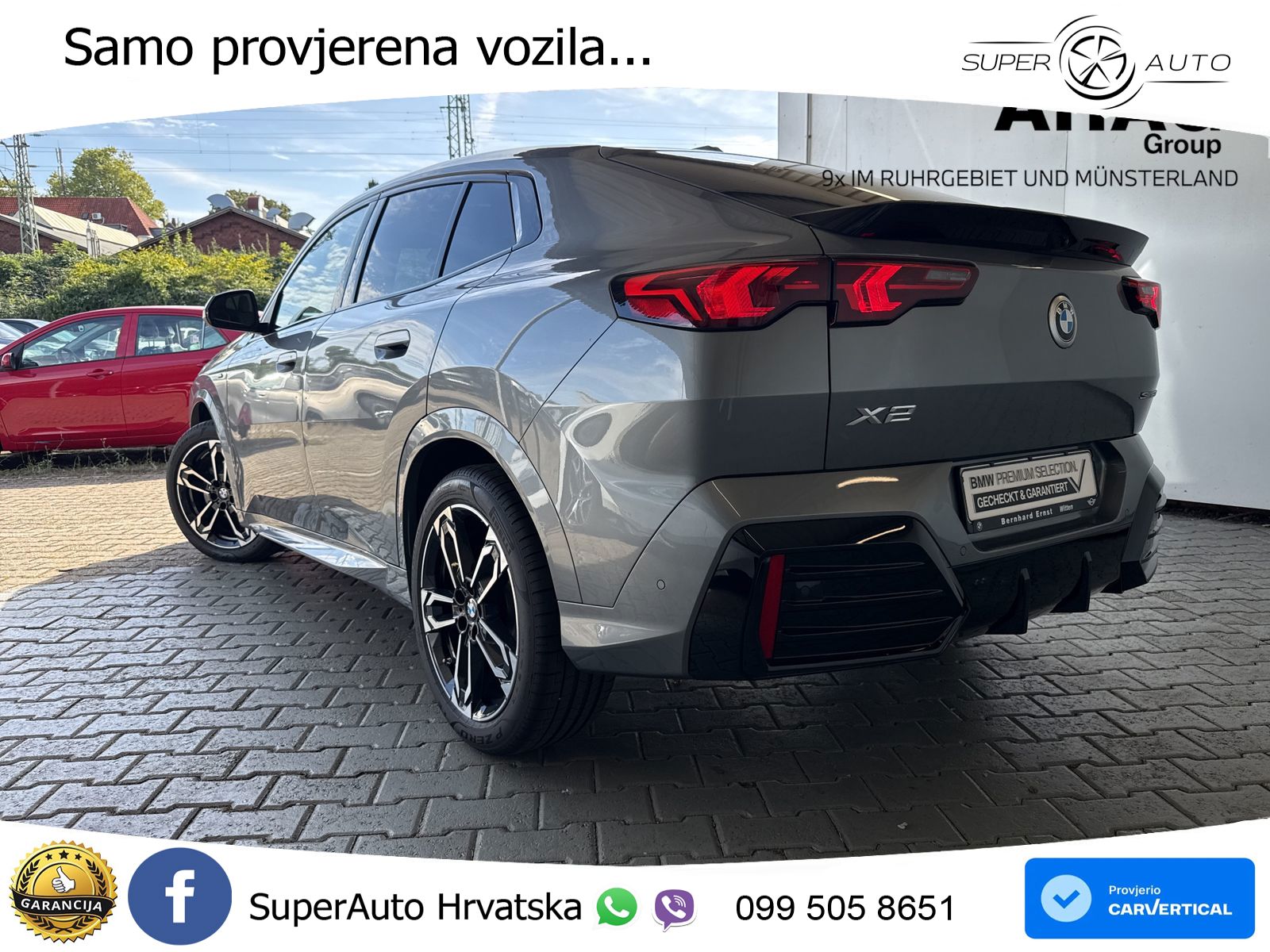 BMW X2 sDrive20d Steptronic M Sport LED+GR SJED+ACC