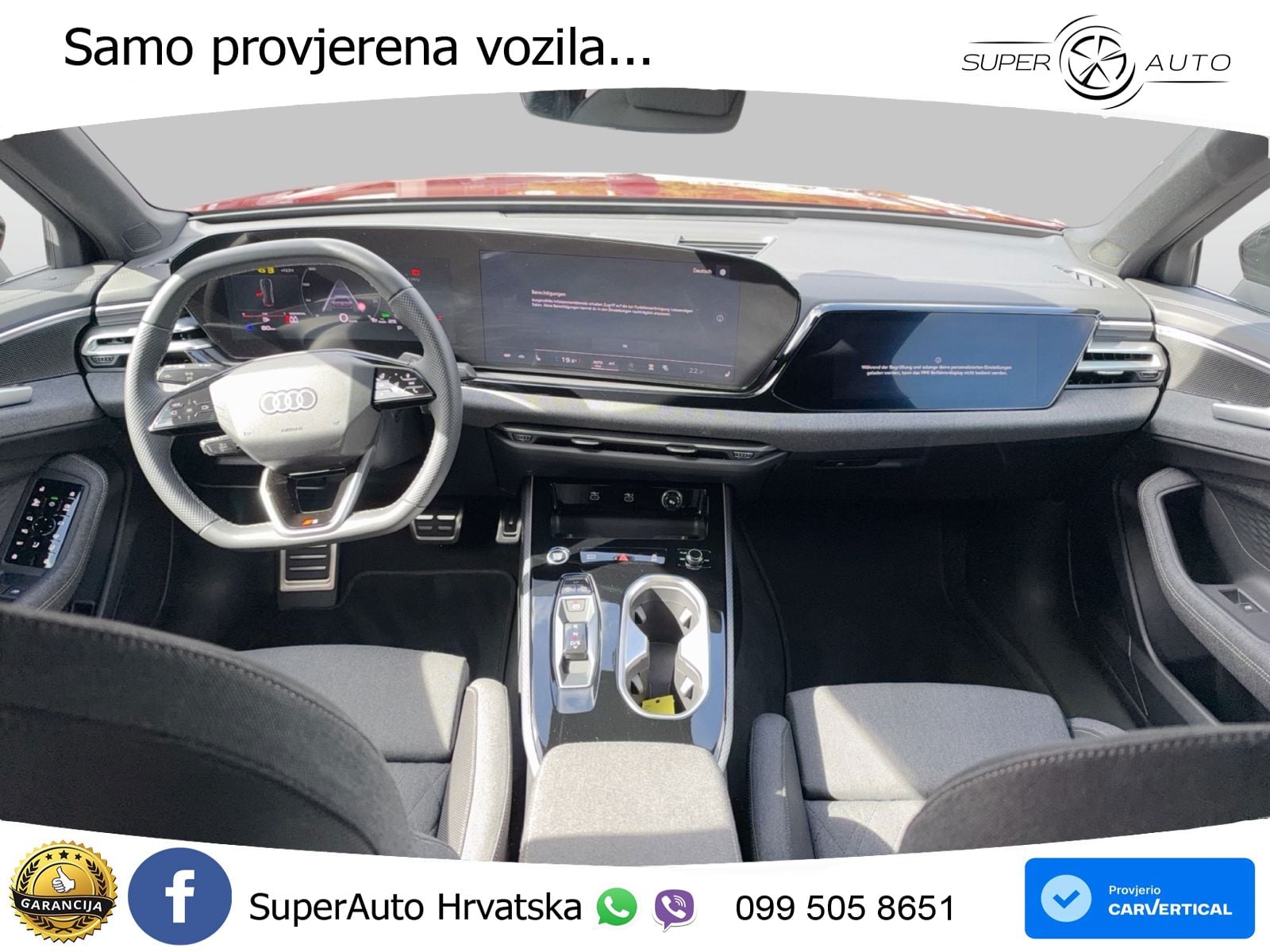 Audi A6 3.0 TFSI V6 (367 KS) quattro S tronic 2x S line LED+GR SJED+ACC