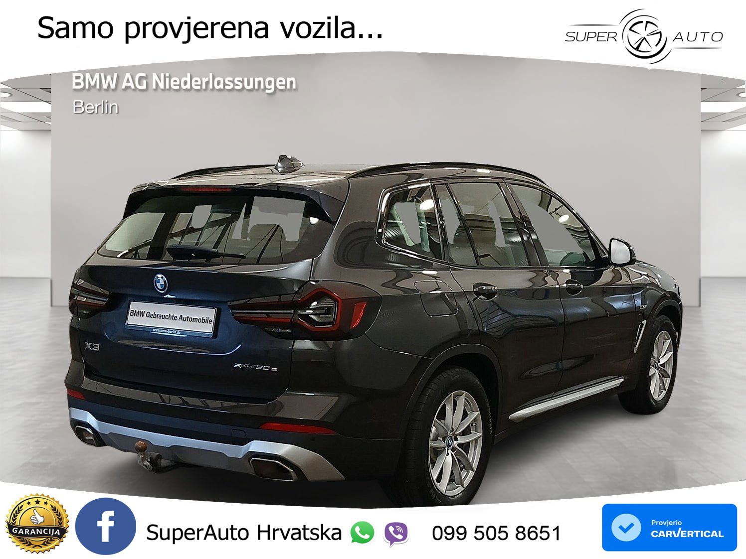 BMW X3 30e xDrive Steptronic