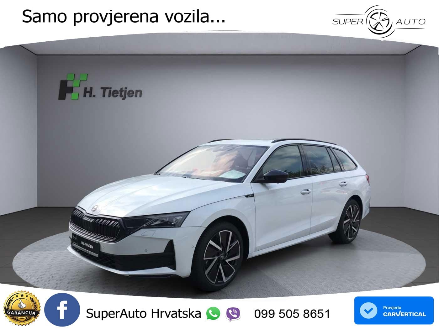 Škoda Octavia Combi 2.0 TDI (150 KS) DSG SportLine