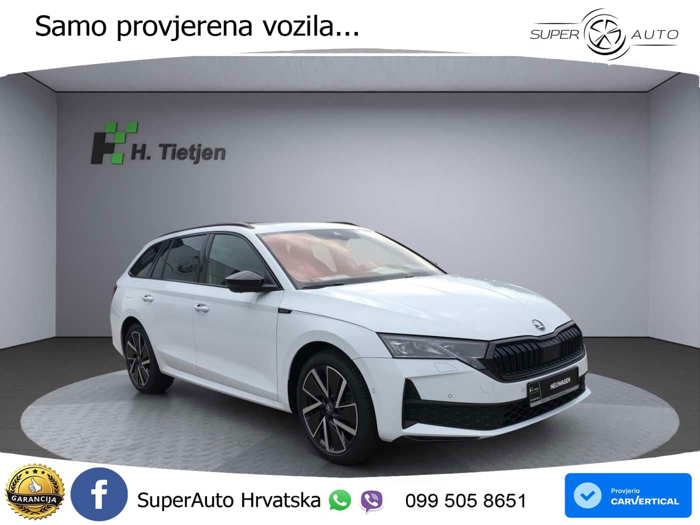 Škoda Octavia Combi 2.0 TDI (150 KS) DSG SportLine