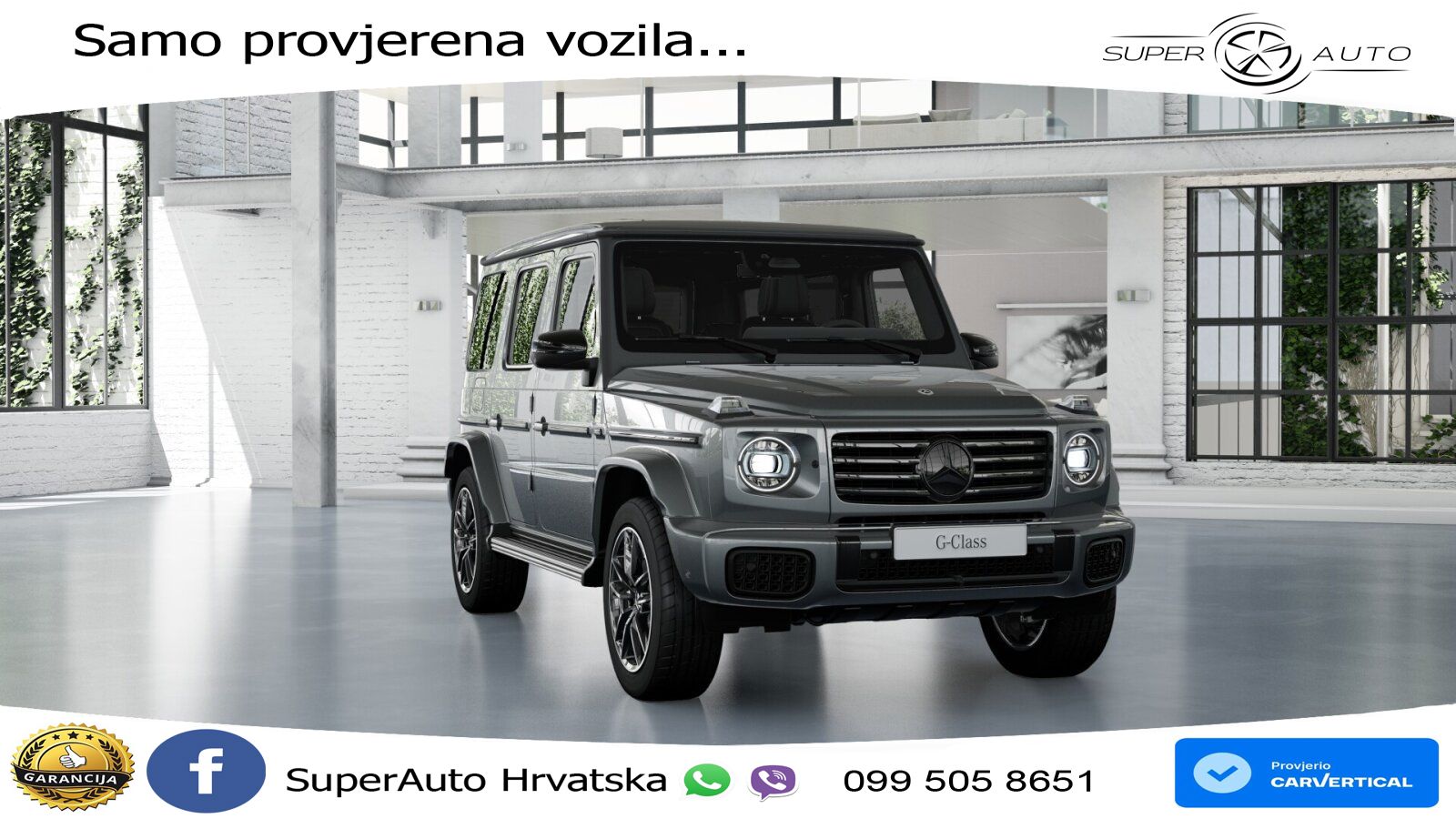 Mercedes G 500 Long (449 KS) 4MATIC 9G-TRONIC AMG LED+ACC