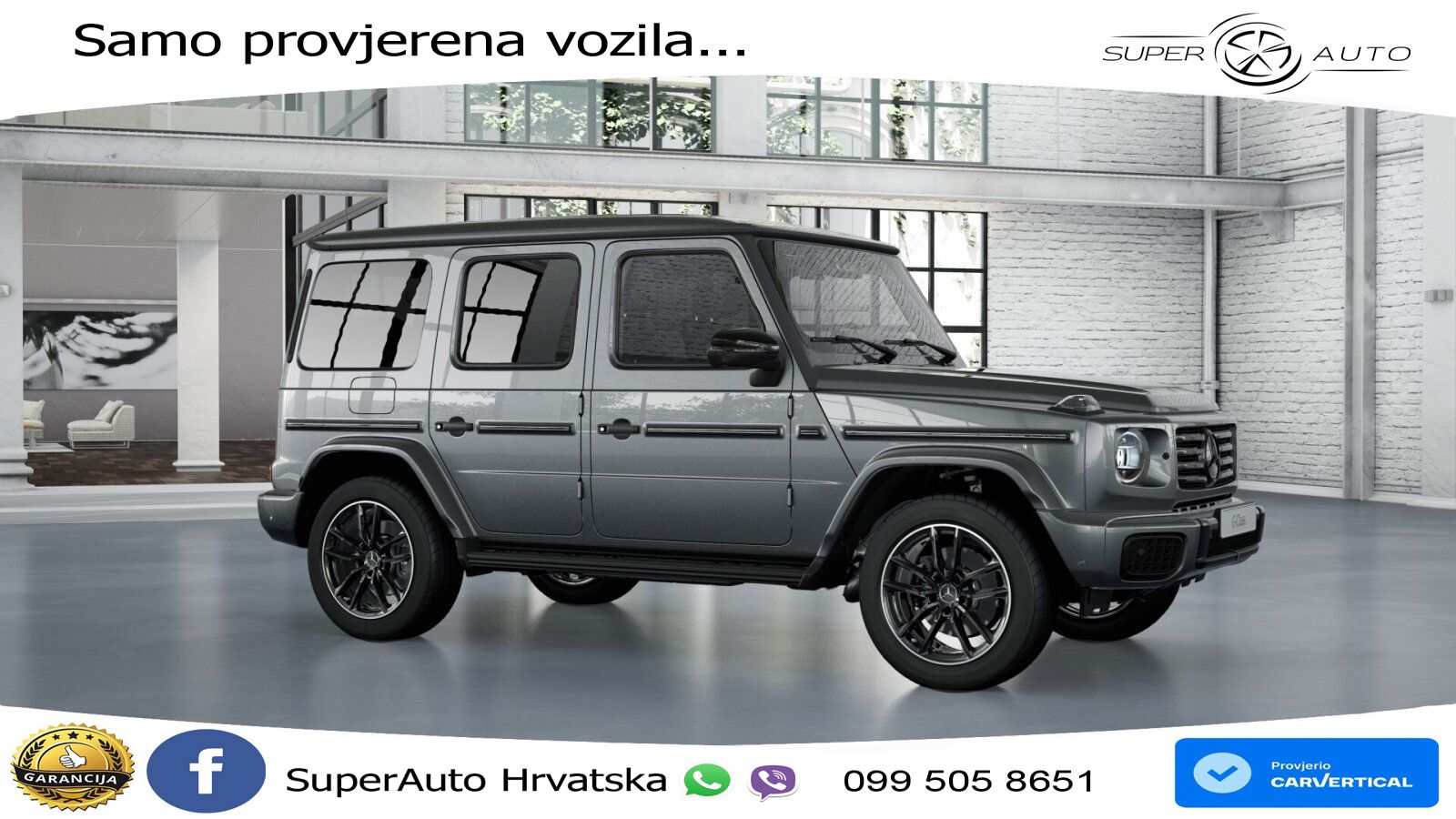 Mercedes G 500 Long (449 KS) 4MATIC 9G-TRONIC AMG LED+ACC