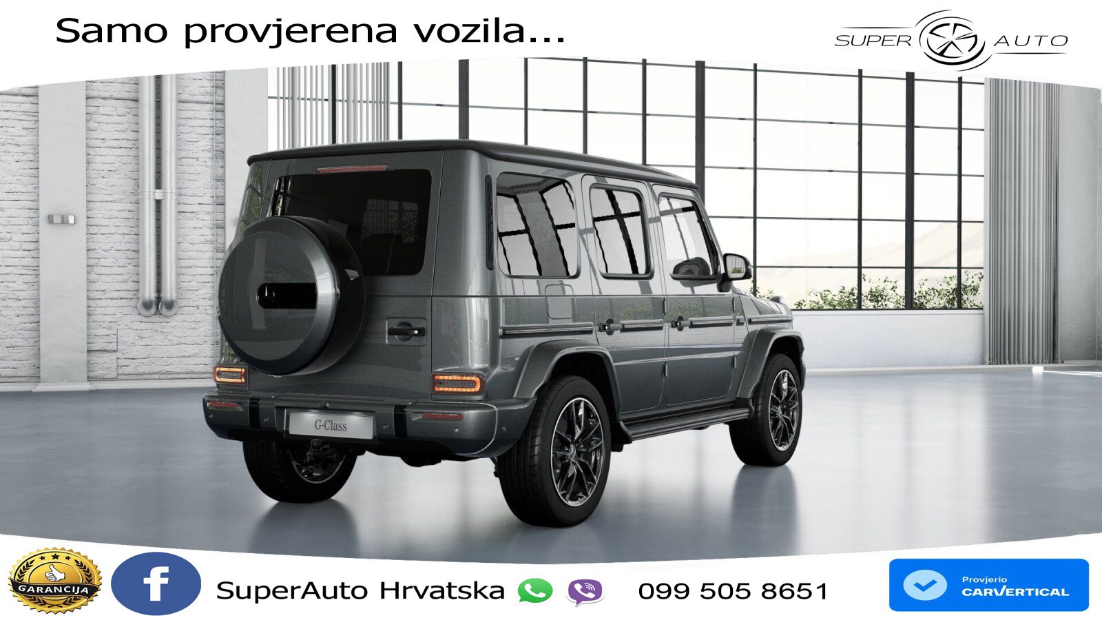 Mercedes G 500 Long (449 KS) 4MATIC 9G-TRONIC AMG LED+ACC