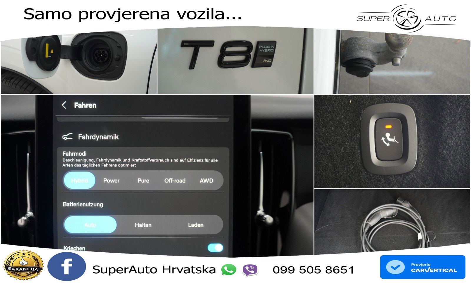 Volvo XC60 T8 AWD Geartronic LED+GR SJED+ACC