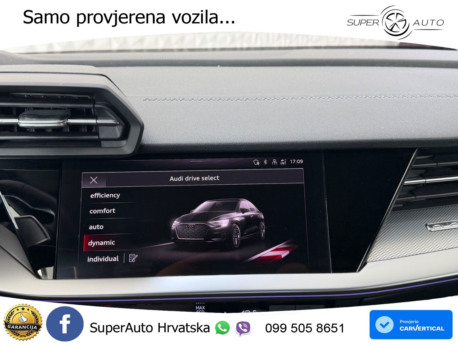 Audi S3 Limuzina 2.0 TFSI (310 KS) quattro S tronic LED+GR SJED+ACC