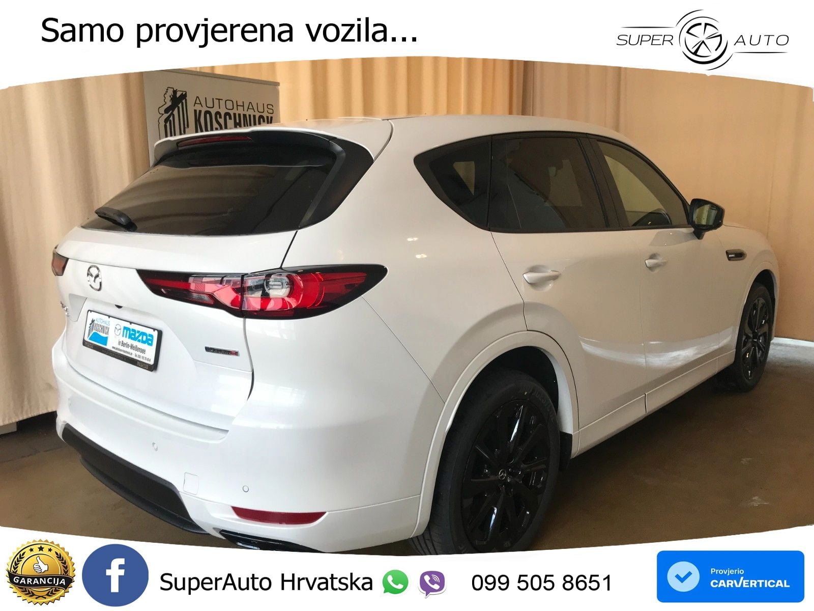 Mazda CX-60 3.3 e-Skyactiv D (254 KS) AWD Automatic LED+GR SJED+ACC